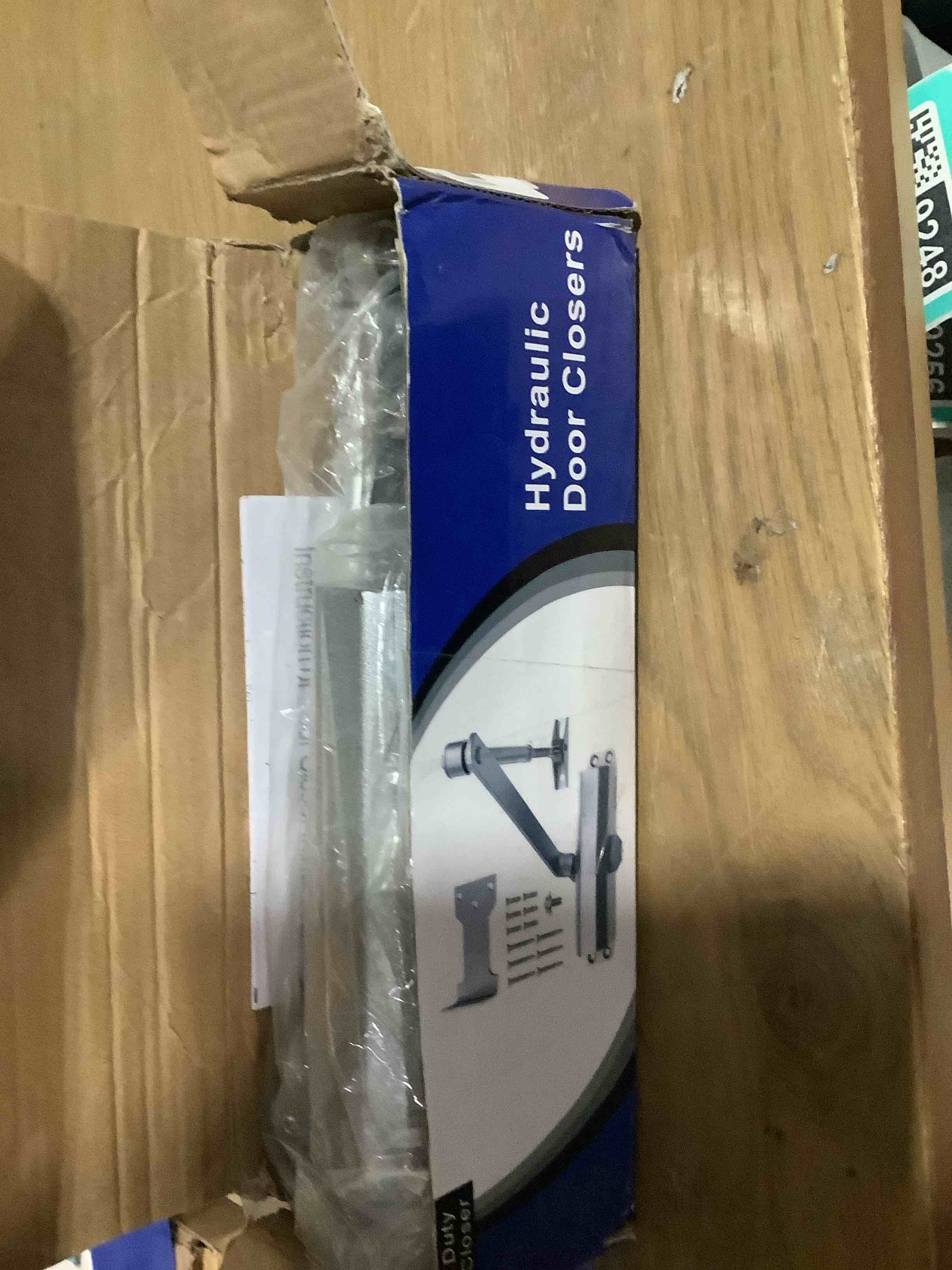Condition photo showing Good Condition for Commercial Door Closer Heavy Duty, No Door-Holding Design, Fast Passage Solution, Silver, Medium Size (Home & Business) Silver Medium