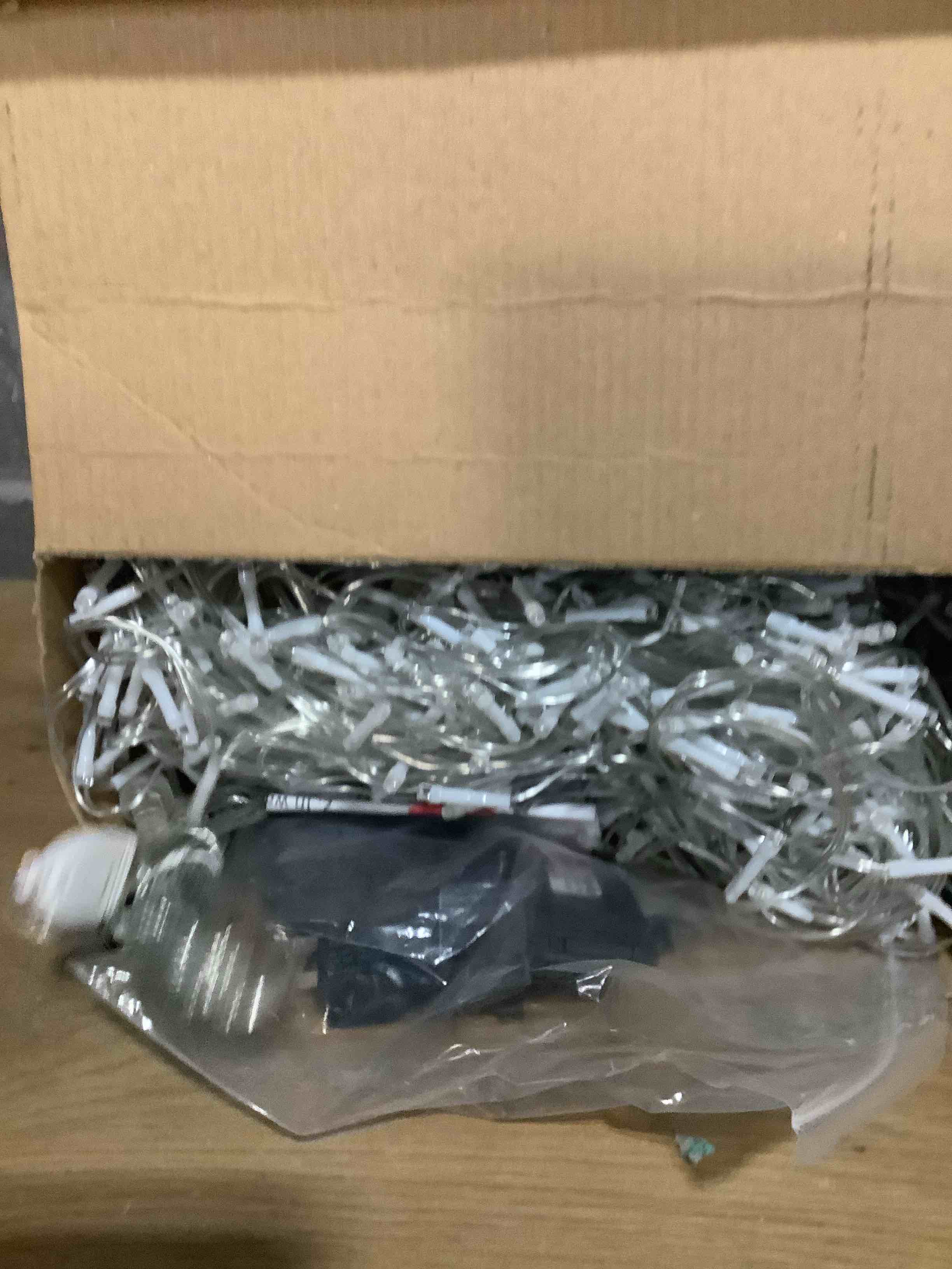 Condition photo showing Good Condition for 131ft Christmas Lights Outdoor, 1680 LED Waterproof 8 Modes String Light with App and Remote Control for Outside House Roof Decorations Indoor Decor-Warm White Warm White 131ft