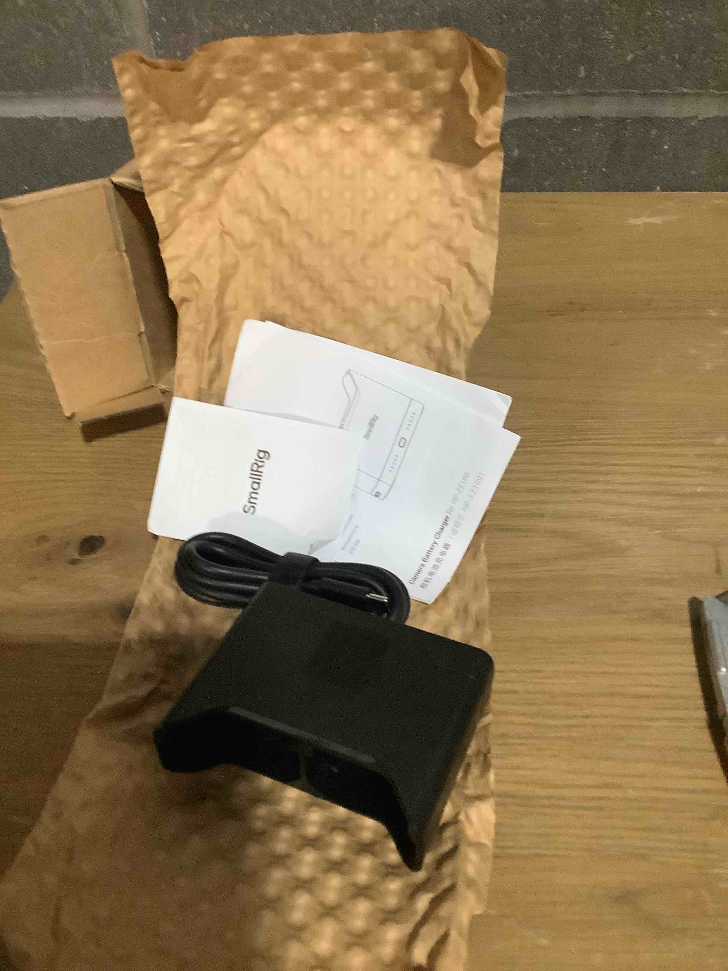 Condition photo showing Good Condition for SMALLRIG NP-FZ100 Battery Charger for Sony, 2h Dual Slot Camera Charger with 22.5W USB-C Fast-charging Port,Full Compatible with Sony Alpha A7V A7III A7IV A6700 FX3 FX30 A9 A7CII A7RIII ZV-E1 ZV-E10II ONLY CHARGER