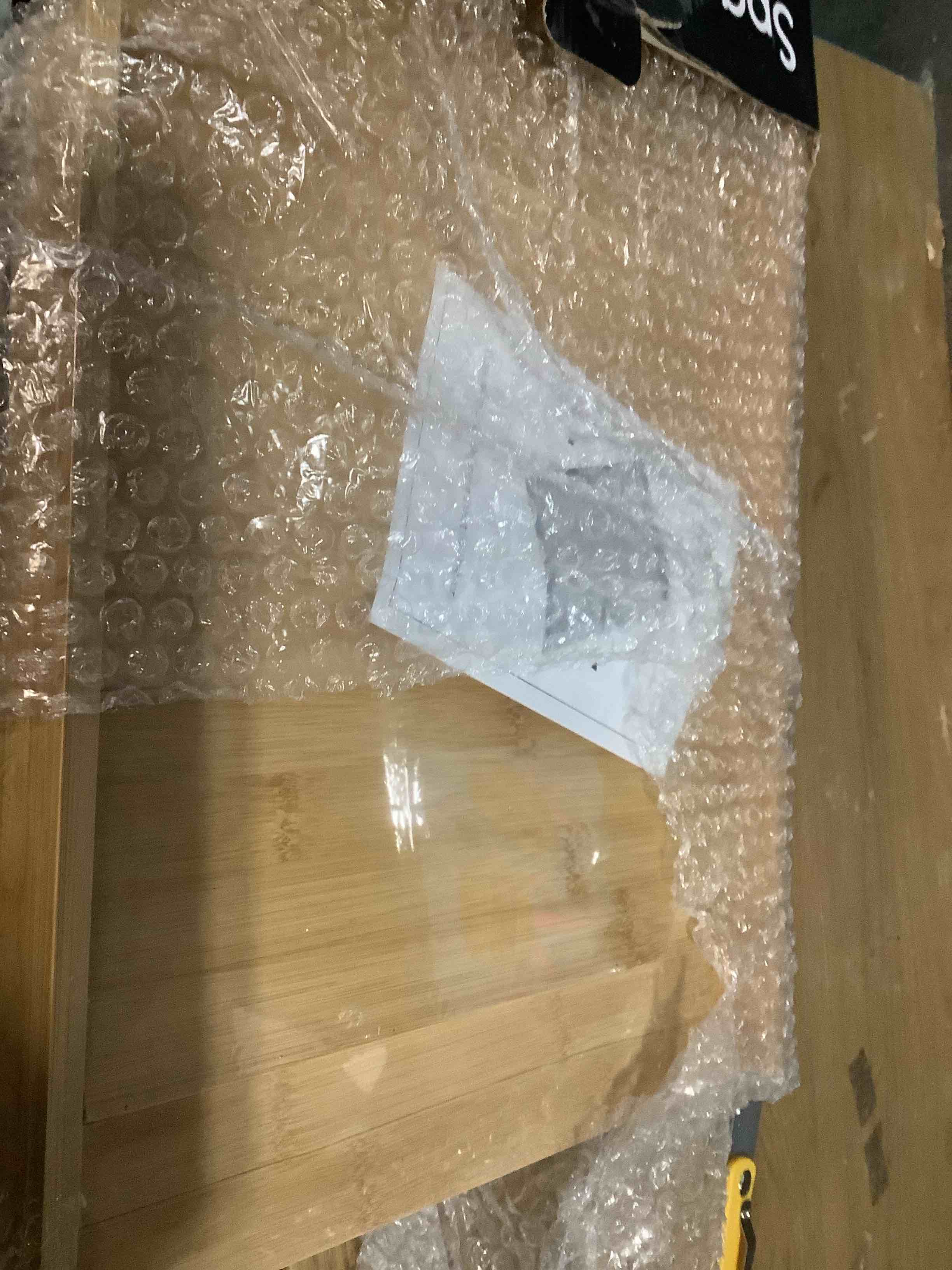 Condition photo showing New/Like New for SpaceAid Bamboo Spice Drawer Organizer, (Need 3" Deep Drawer) Expandable 4 Tier Spices Rack for Cabinet, Kitchen Seasoning Storage Insert (Jars Not Included, From 12" to 23" Wide) 12" to 23" Wide Natural