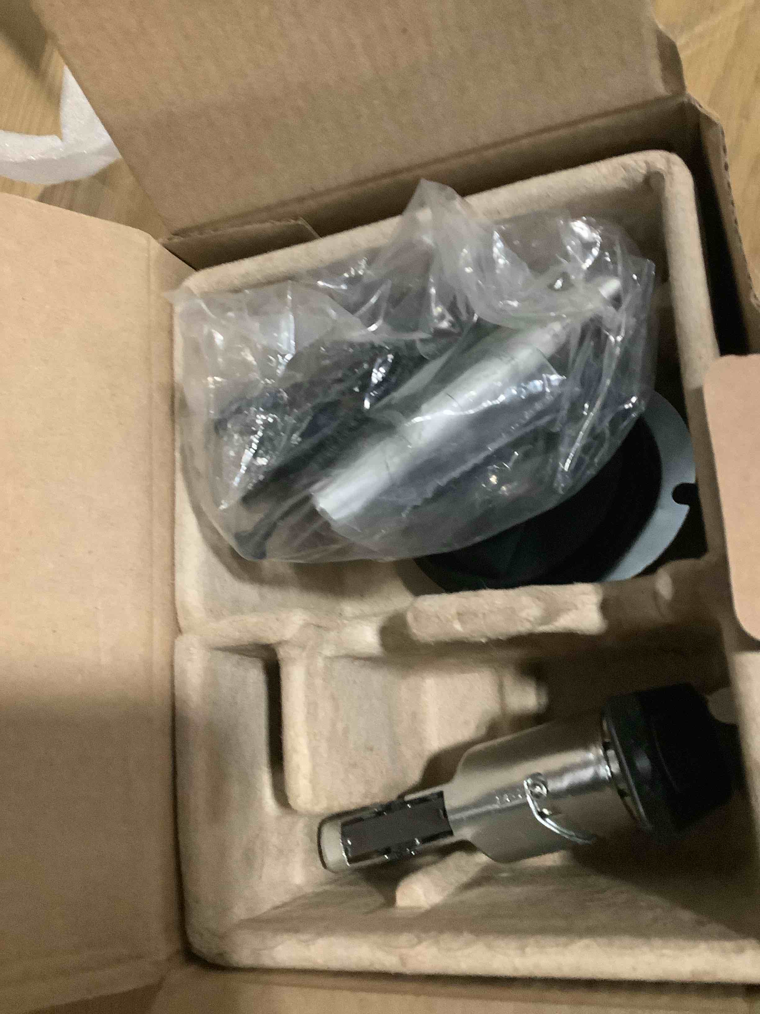 Condition photo showing Good Condition for Schlage B81 622 Deadbolt with Standard Trim, Non-Keyed One Sided Deadbolt, Highest Residential Security, Matte Black Matte Black W/Exterior Plate