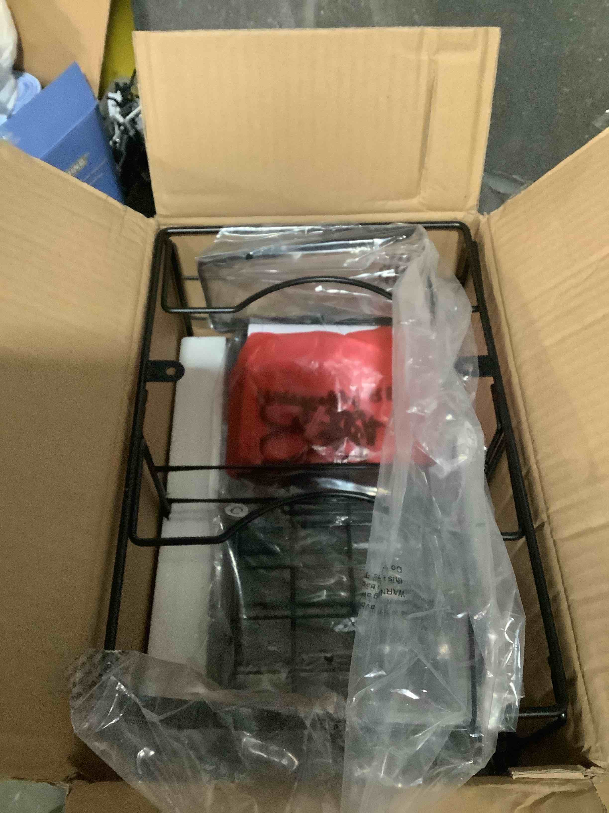 Condition photo showing Good Condition for Towel Racks for Bathroom,Towel Rack Wall Mounted, 6 Tier Rolled Or Folded Towel Holder with Floating Shelves, Bathroom Towel Holder for Bath, Hand Towels,Metal and Wood Vintage Brown Plank J-type Black Rack