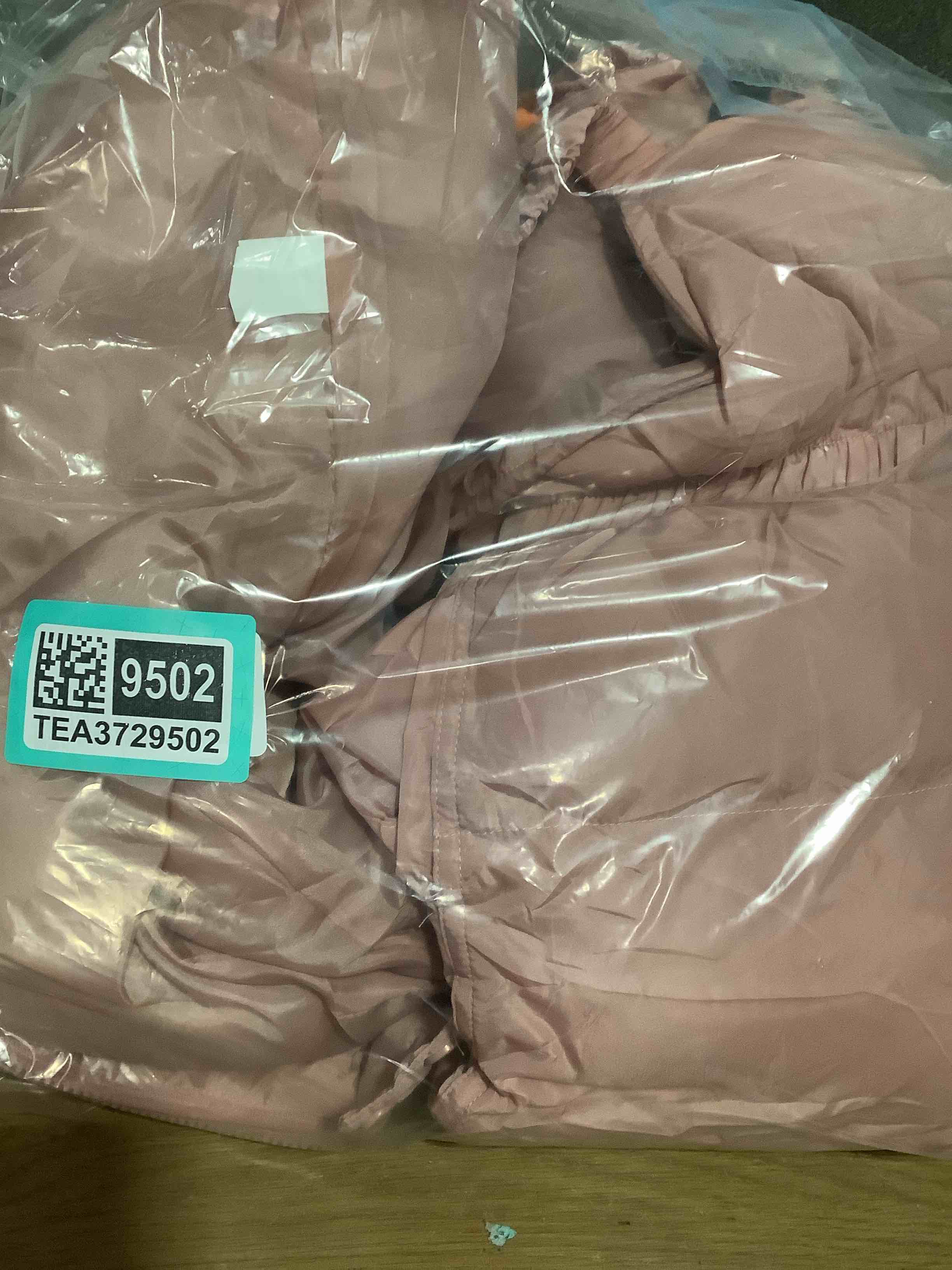 Condition photo showing Good Condition for JiAmy Kids 2 Piece Snowsuit Set Girl Winter Hooded Puffer Jacket & Snow Bib Pants Boy Ski Suits Ultralight Outfit Pink 4-5T