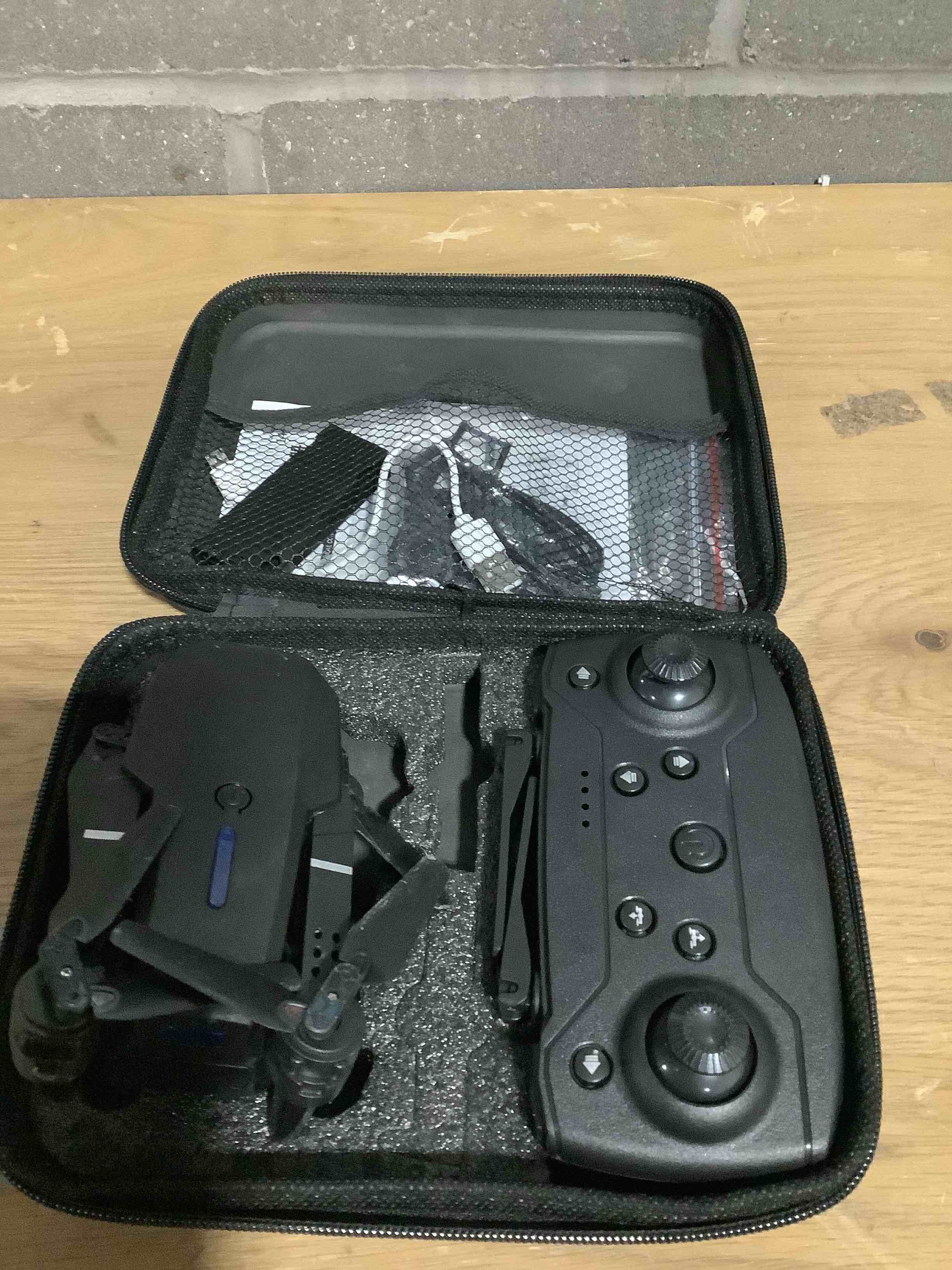 Condition photo showing Good Condition for MOCVOO Drone With 1080P Camera for Adults Beginners Kids, Foldable RC Quadcopter, Toy Drones Gifts, FPV Drone Video, 2 Batteries, Carrying Case, One Key Start, Headless Mode, Waypoints fly, 360° Flips A-Black