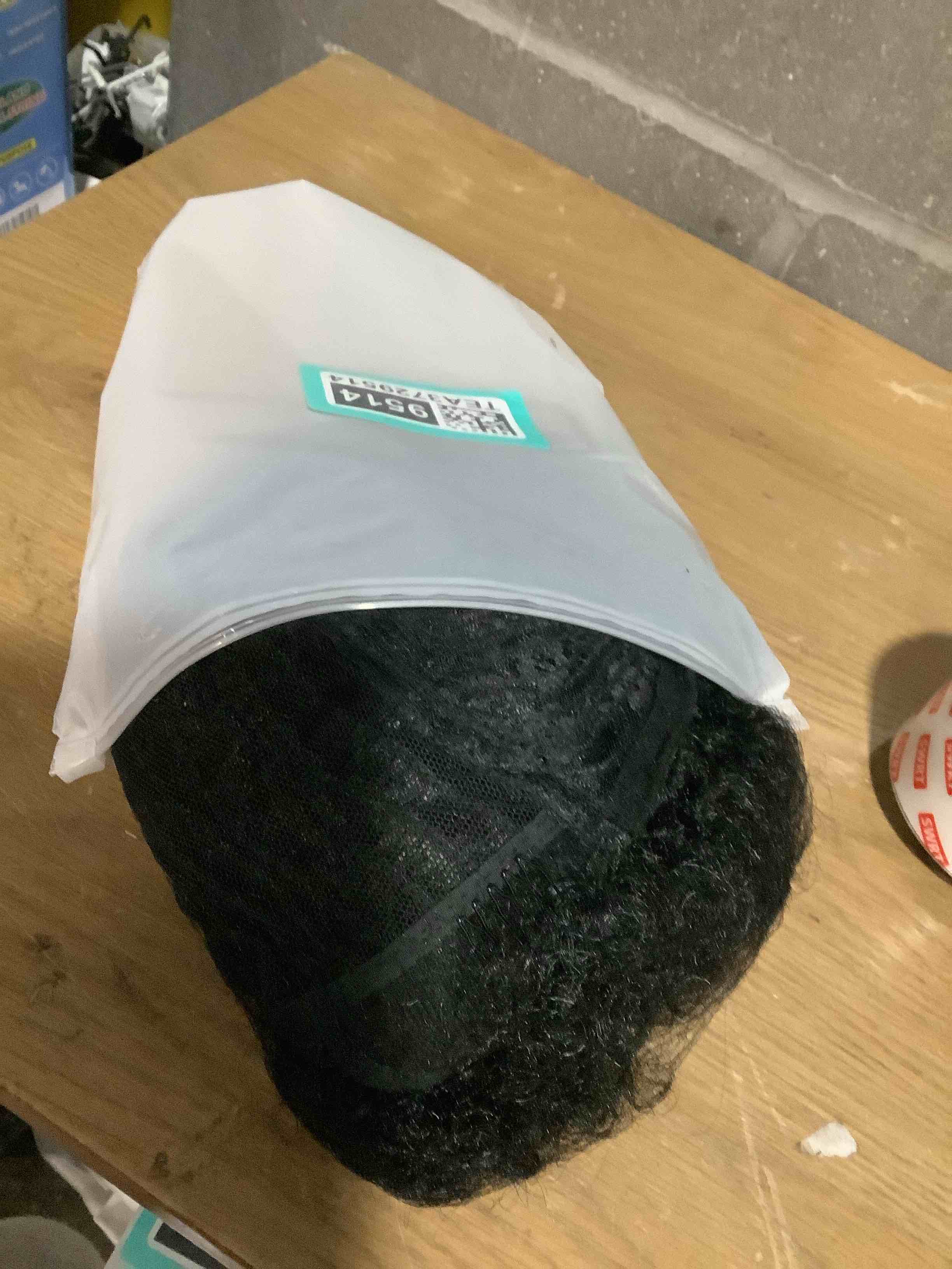 Condition photo showing As Is for G&T Wig 70s Afro Wigs for Black Women, Afro Puff Wigs Bouncy and Soft Natural Looking Daily Party Cosplay Costume Use(1B)