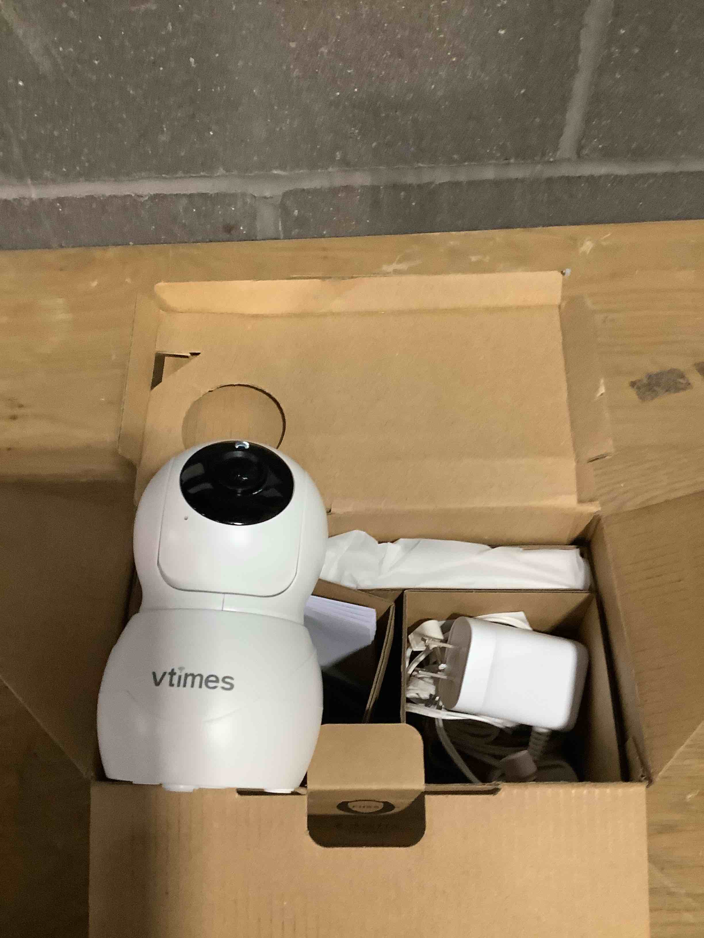 Condition photo showing Good Condition for Baby Monitor with Camera and Audio, 6'' IPS Screen with 30-Hour Battery, Baby Monitor No WiFi Night Vision, ECO, 2-Way Audio, Pan-Tilt-Zoom, Baby Camera Monitor with 1000ft Range, Ideal Gift 6 Inches