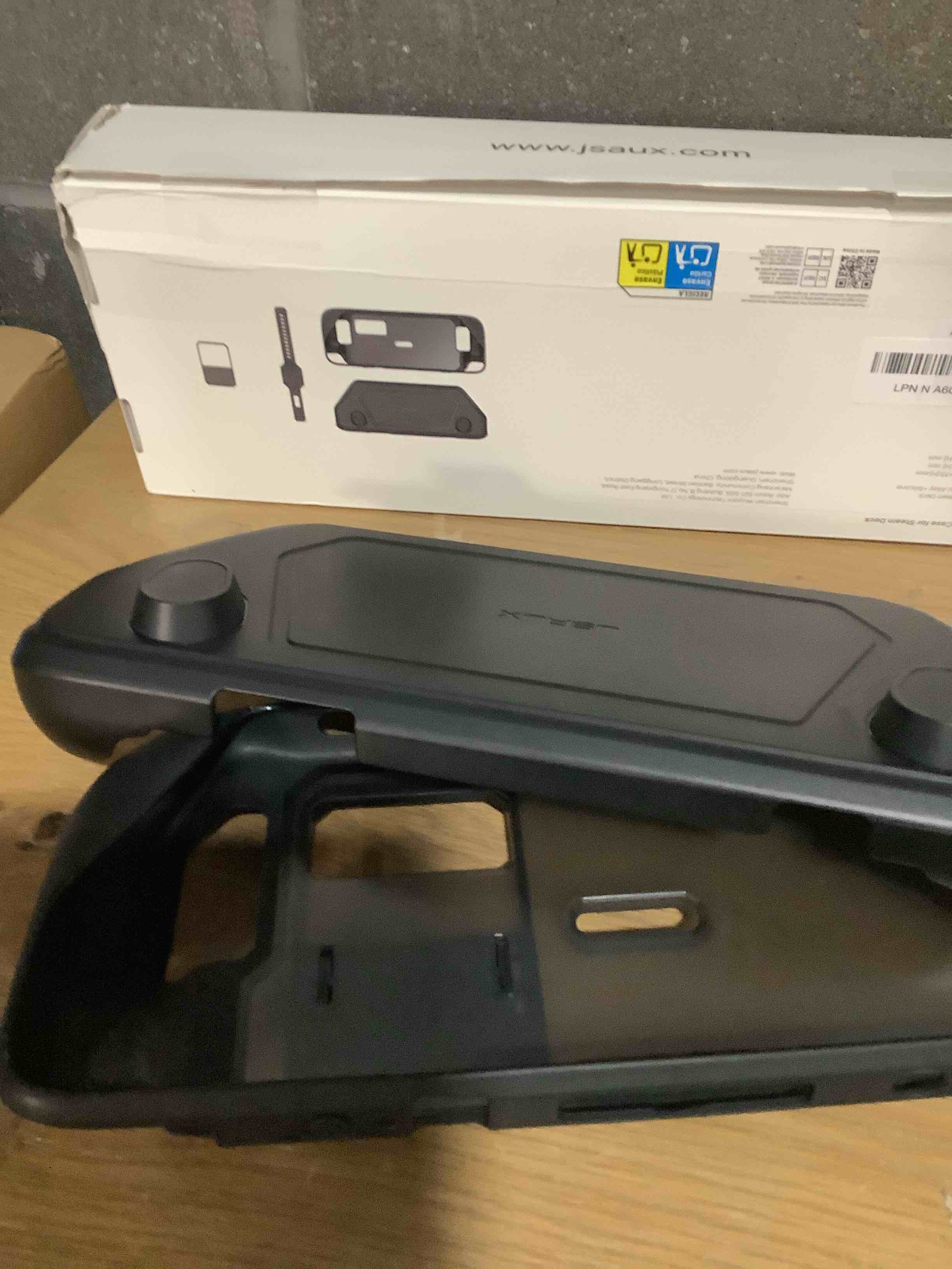 Condition photo showing As Is for JSAUX PC0104 ModCase Compatible with Steam Deck, Steam Deck Case Comprehensive Protection Include Detachable Front Shell, Body Protective Shell, Metal Bracket and Strap - Basic Set