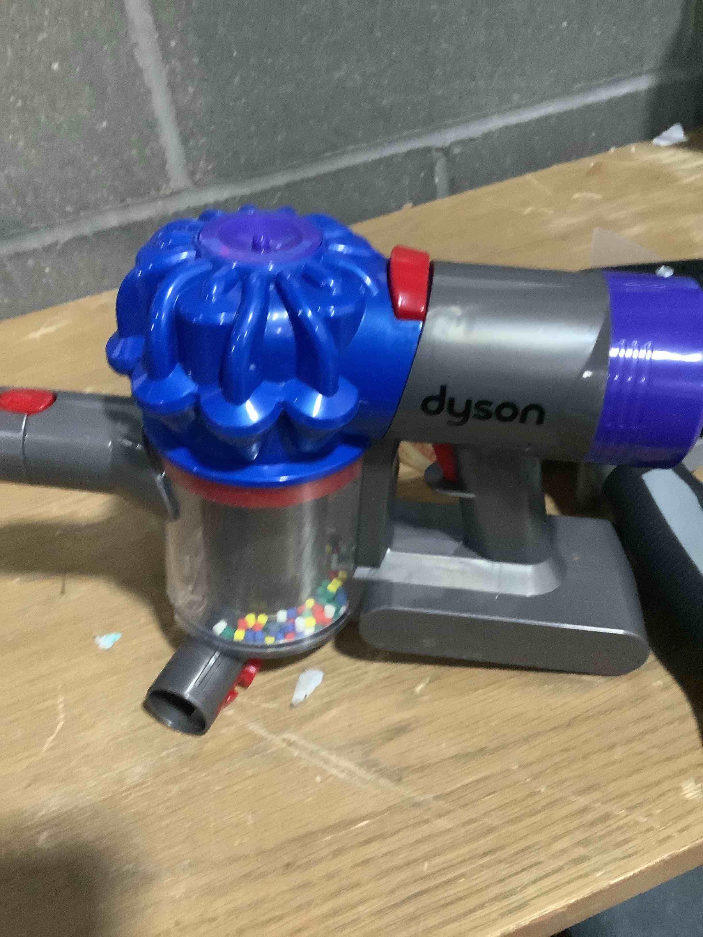 Condition photo showing Good Condition for Casdon Dyson Cordless Vacuum Blue | Interactive & Officially Licensed Toy Dyson Vacuum For Children Aged 3+ | Realistic Role-Play Fun!