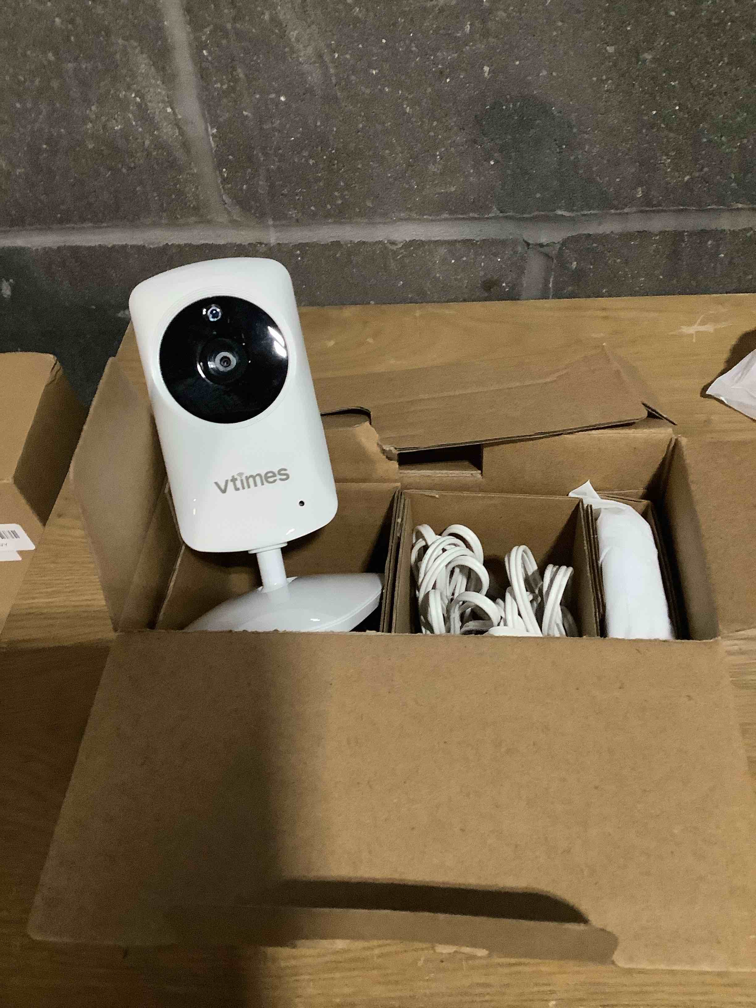 Condition photo showing Good Condition for Baby Monitor with Camera and Audio, Video Baby Monitor No WiFi Night Vision 2.4" LCD Screen Portable Baby Camera Monitor Alarm Lullaby Temperature Sensor and 1000ft, Ideal for Baby/Elderly/Pet 2.4 Inches