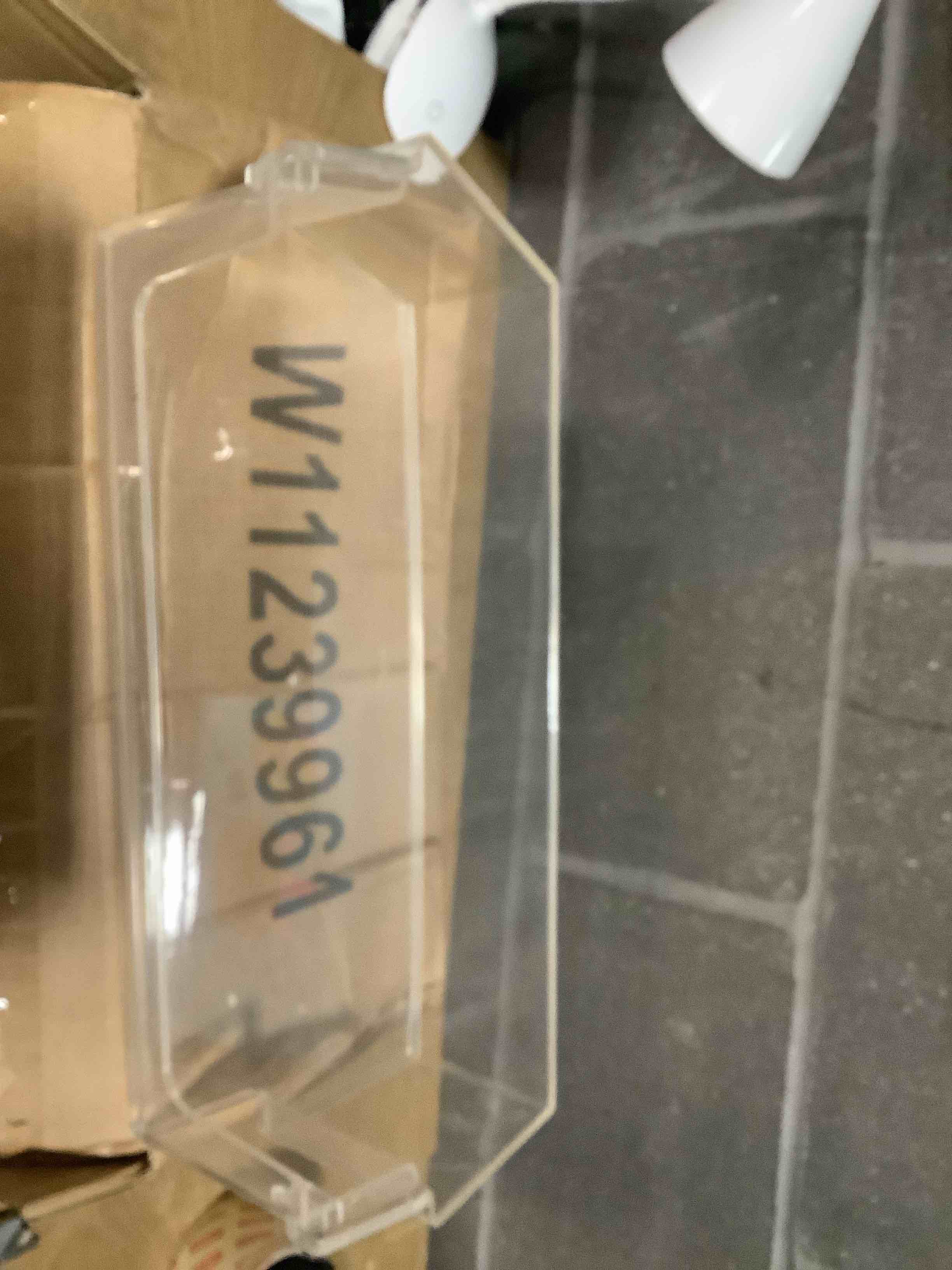 Condition photo showing Good Condition for Upgraded W10900538 W11239961 Refrigerator Door Shelf Bin (RIGHT), Replaces Whirl.pool Refrigerator Door Shelf AP6333410 4591452 PS12578777, Compatible With WRS311SDH, WRS325SDH-BY AMI PARTS