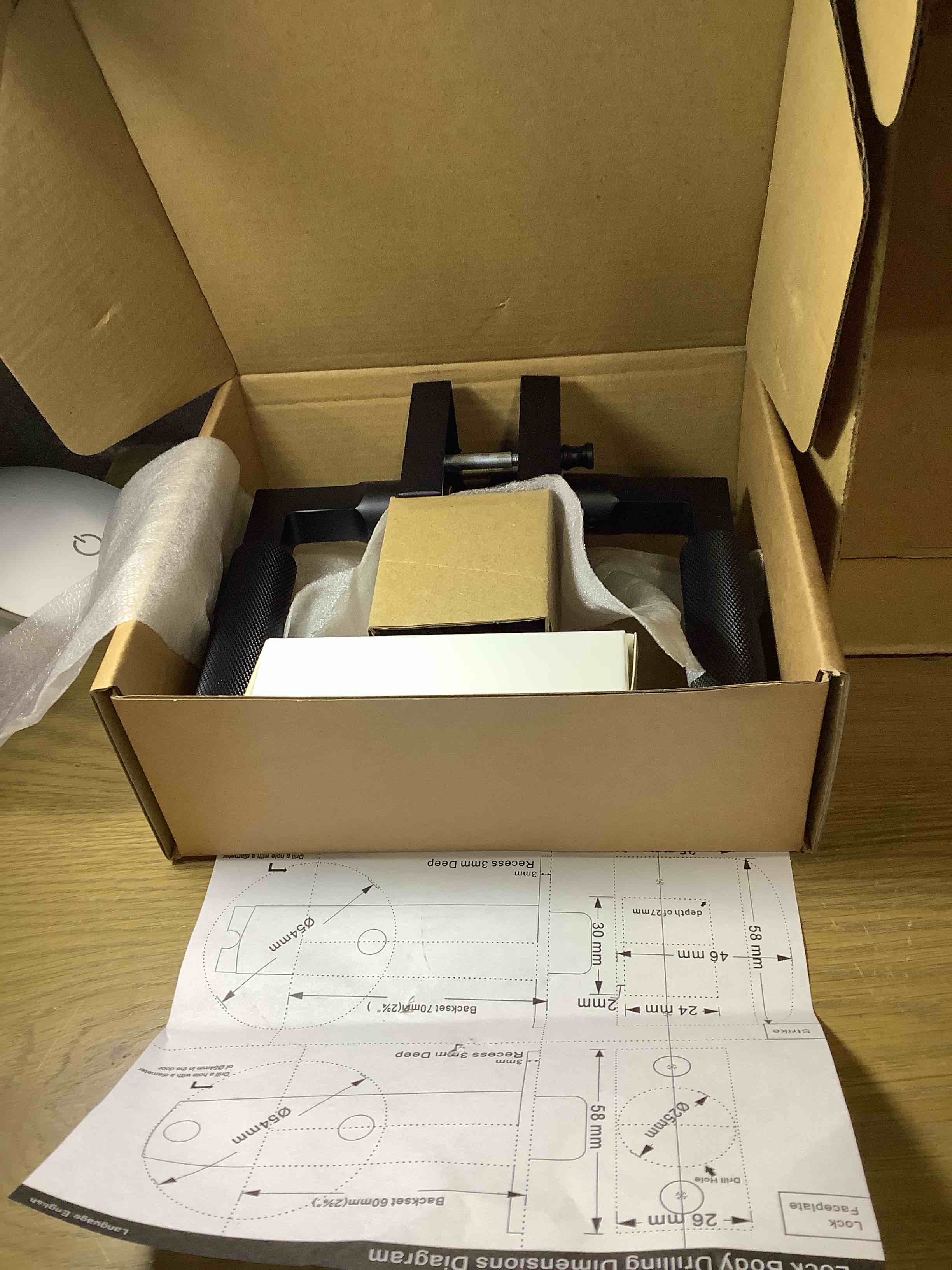 Condition photo showing Good Condition for Asidrama  Black Privacy Door Handles, Door Lever with Door Knobs Indoor for Bedroom or Bathroom, Heavy Duty Door Handles Interior with Locks for Left Right Sided Doors Privacy Matte Black