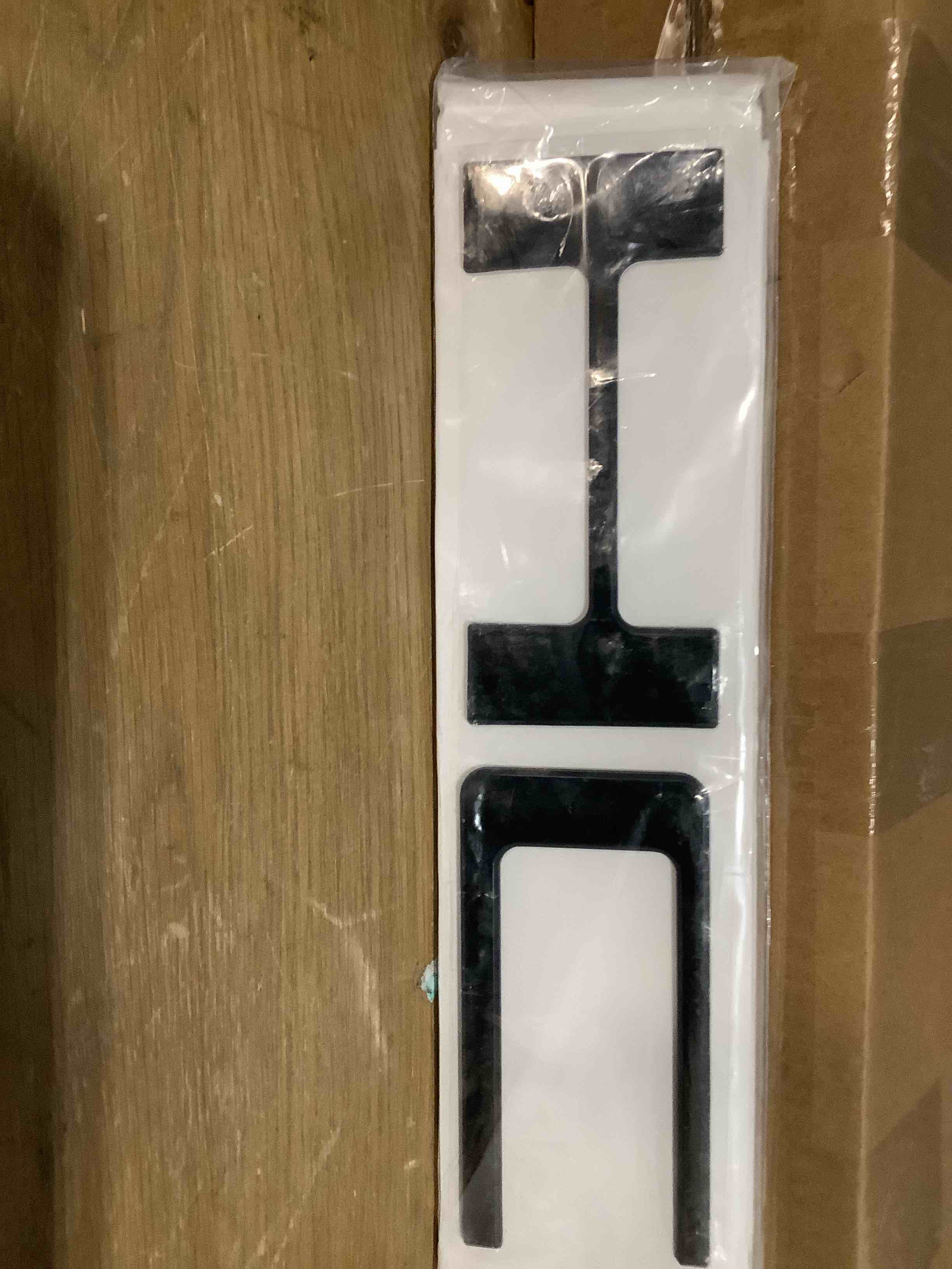 Condition photo showing Good Condition for Tailgate Insert Letters Compatible with Chevy Silverado 2019 2020 2021 2022 2023 2024 2025 3D Emblems Badge with Strong Adhesive Matte Black