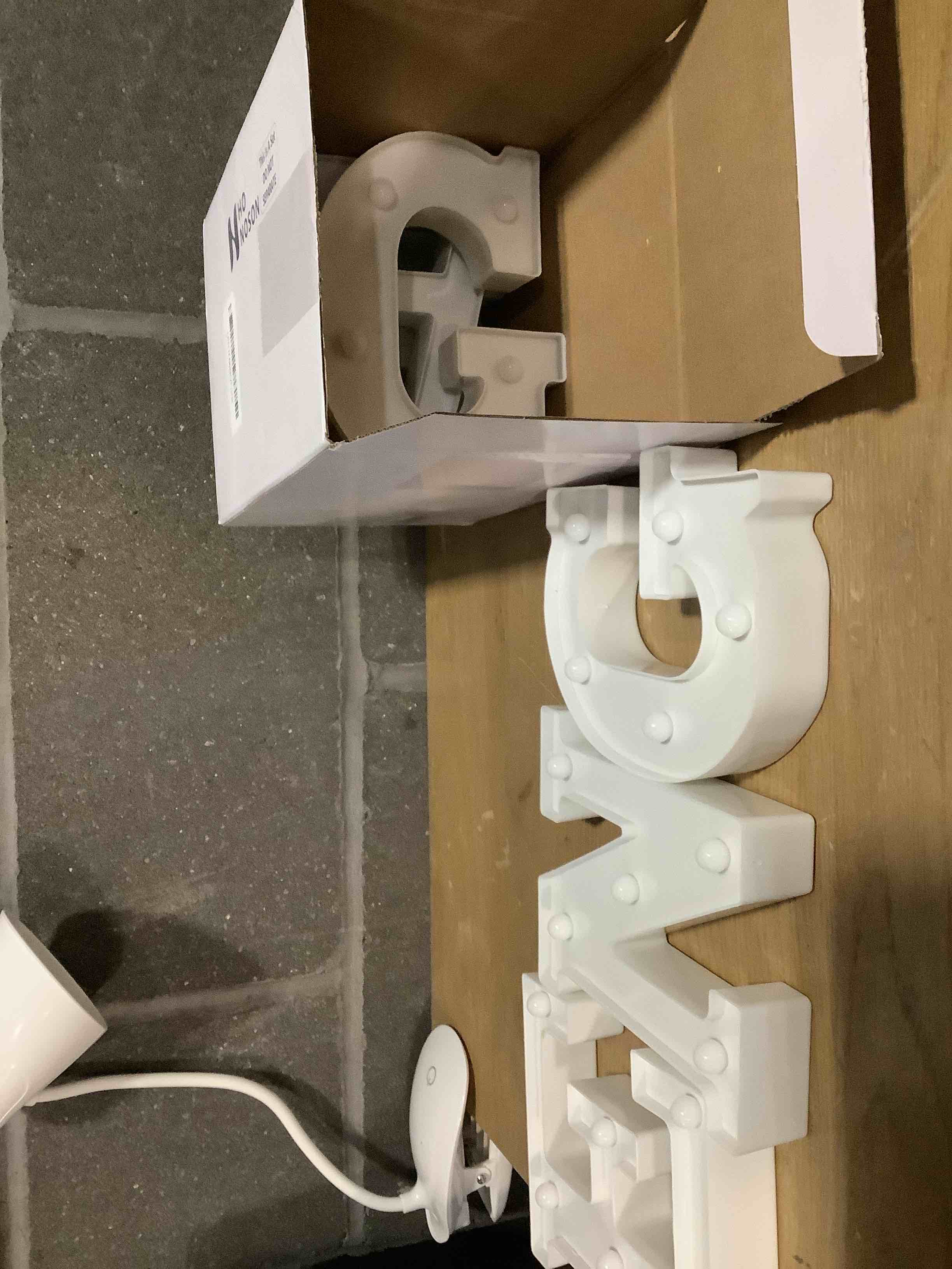 Condition photo showing Good Condition for Honoson 7 Pcs Engagement Party Decorations, 6.5 Inch Engaged LED Letter Lights Sign Engaged Table Decoration for Wedding Engagement Bridal Shower