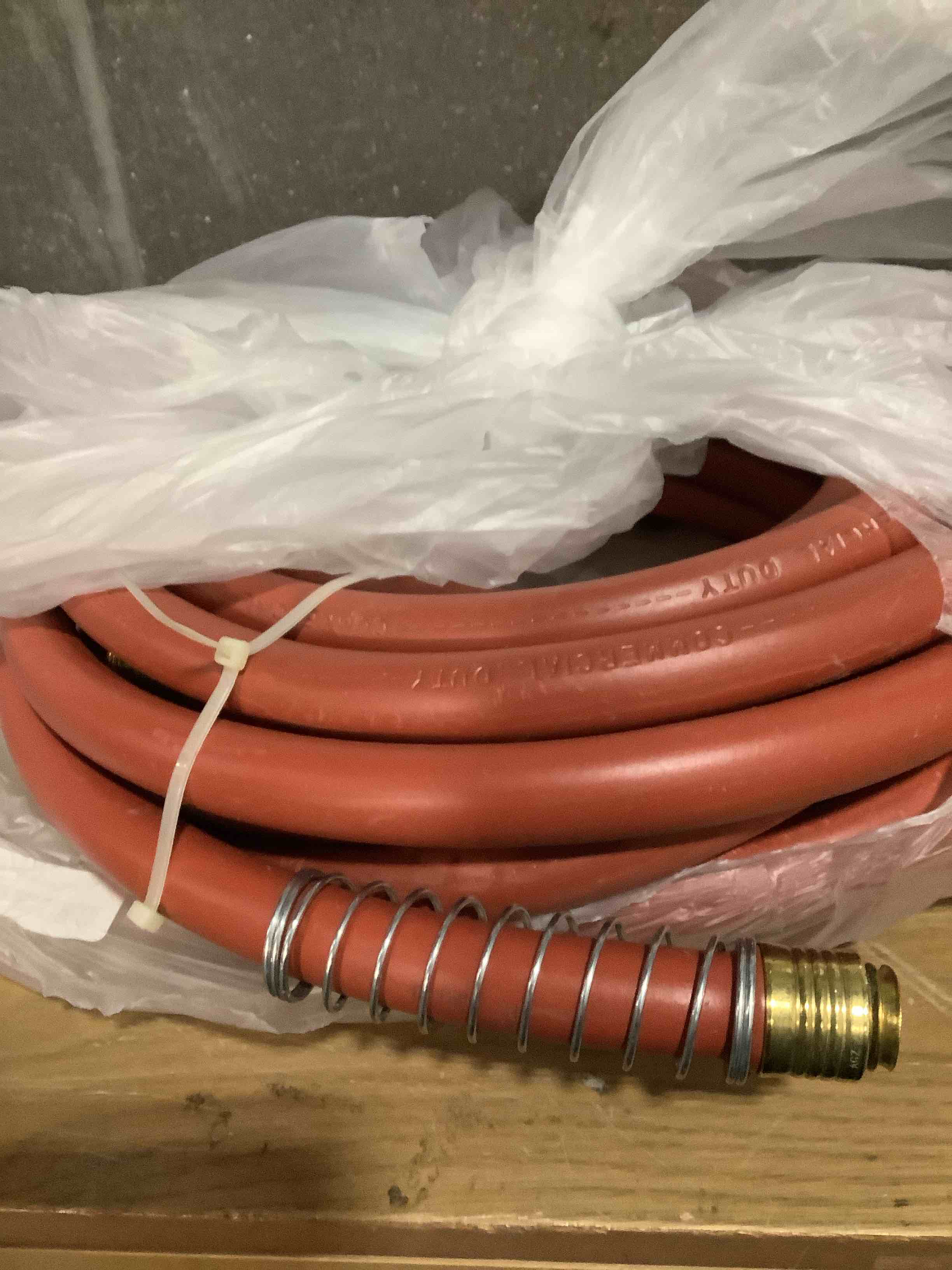 Condition photo showing Good Condition for Gilmour Pro Commercial 3/4" x 50' Heavy Duty Water Hose, Durable and Kink Resistant 50 ft Garden Hose 3/4 by 50'
