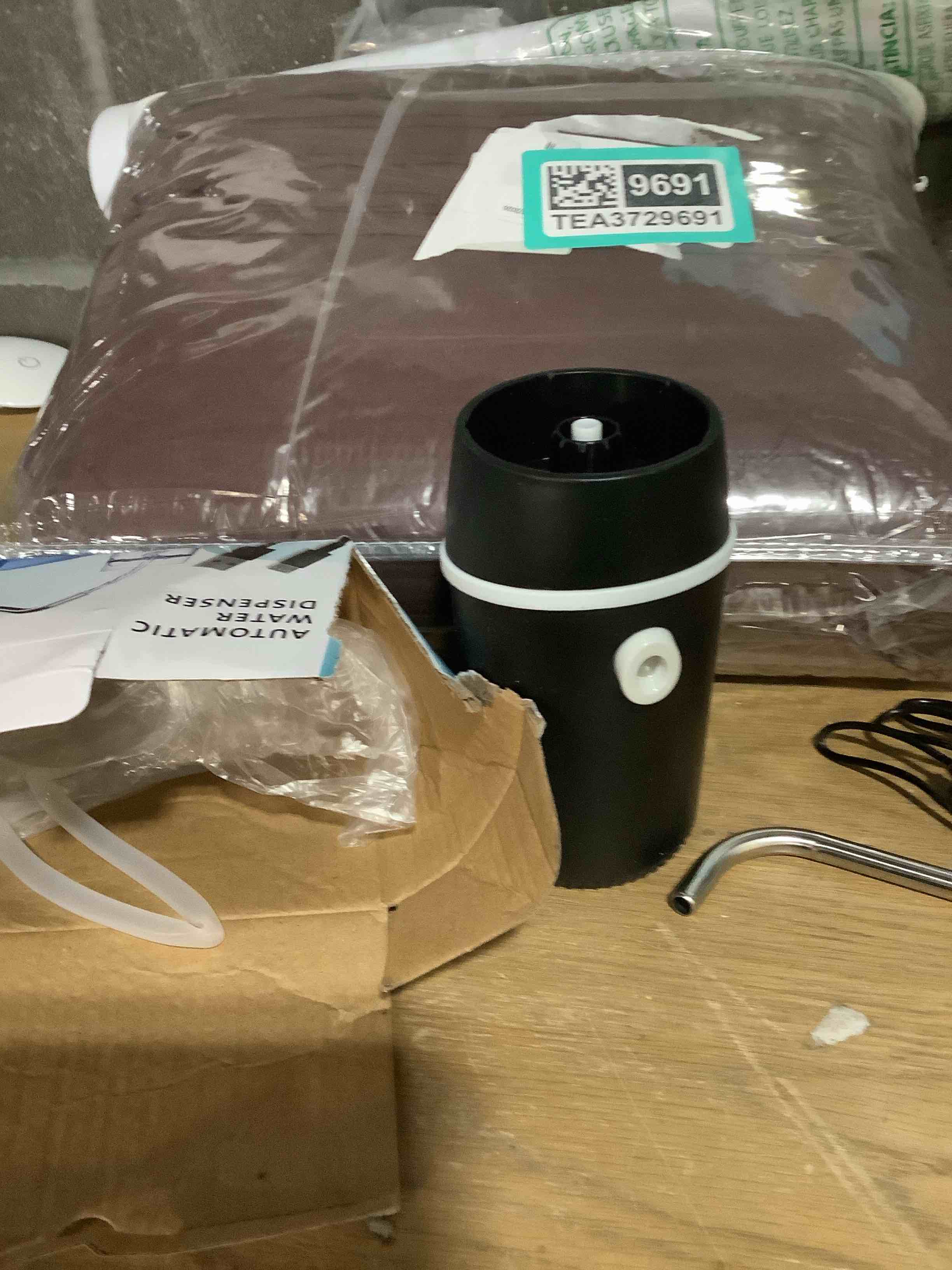 Condition photo showing Good Condition for JISULIFE Portable Handheld Fan Life9, Turbo Power High Speed Air [18H Max Cooling Time], 5 Gear Wind, 5000mAh Rechargeable, Mini Pocket Design, Personal Fan for Travel Concerts Camping Makeup - Black 5000mAh Black