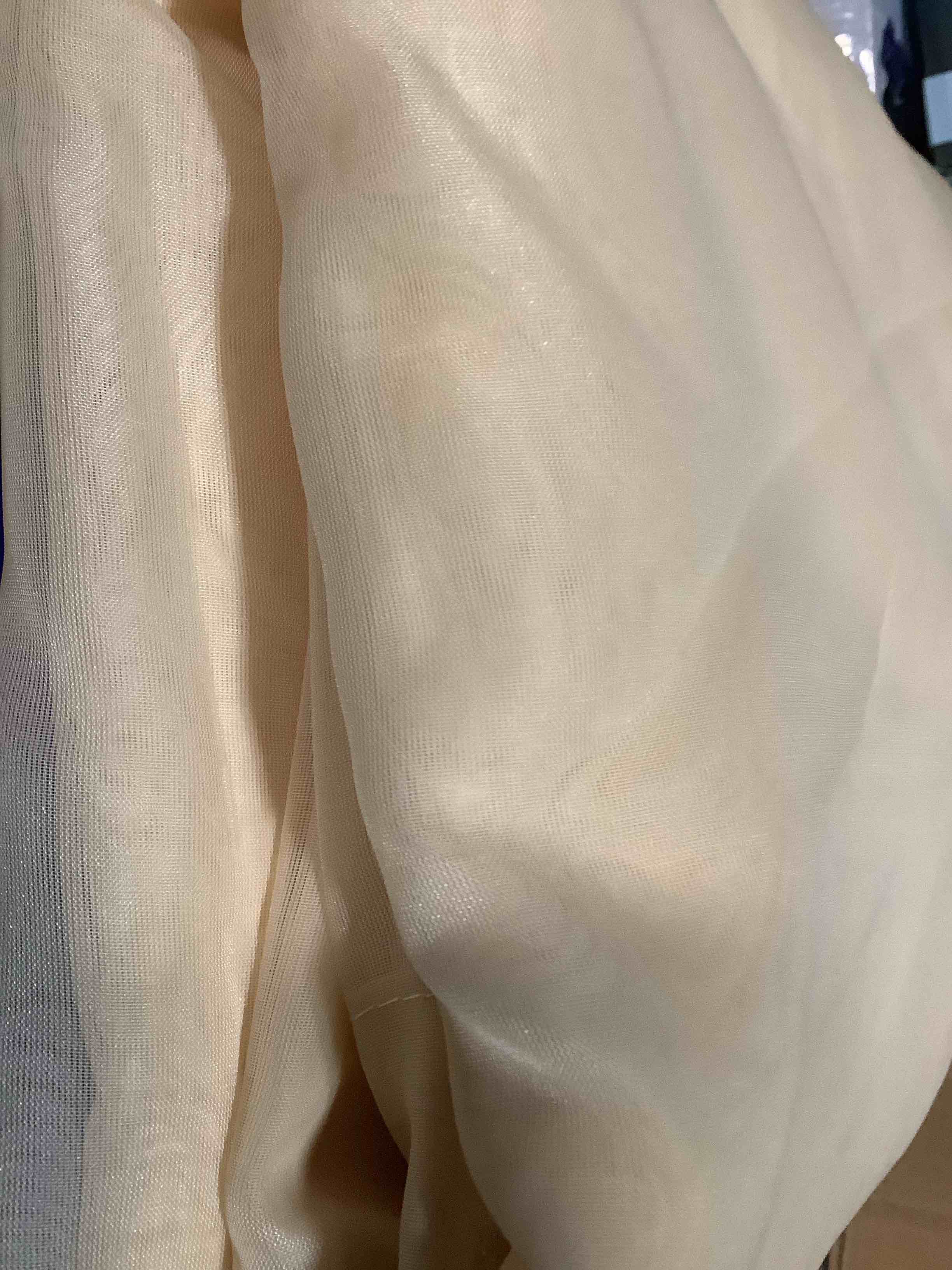 Condition photo showing Good Condition for MIULEE Butter Cream Sheer Curtains 96 Inches Long, 4 Panels Set, Rod Pocket Voile Drapes Light Filtering and Semi Transparent, Elegant Window Treatments for Bedroom Living Room,54 x 96 Inches 54"W x 96"L (Pack of 4) Butter Cream