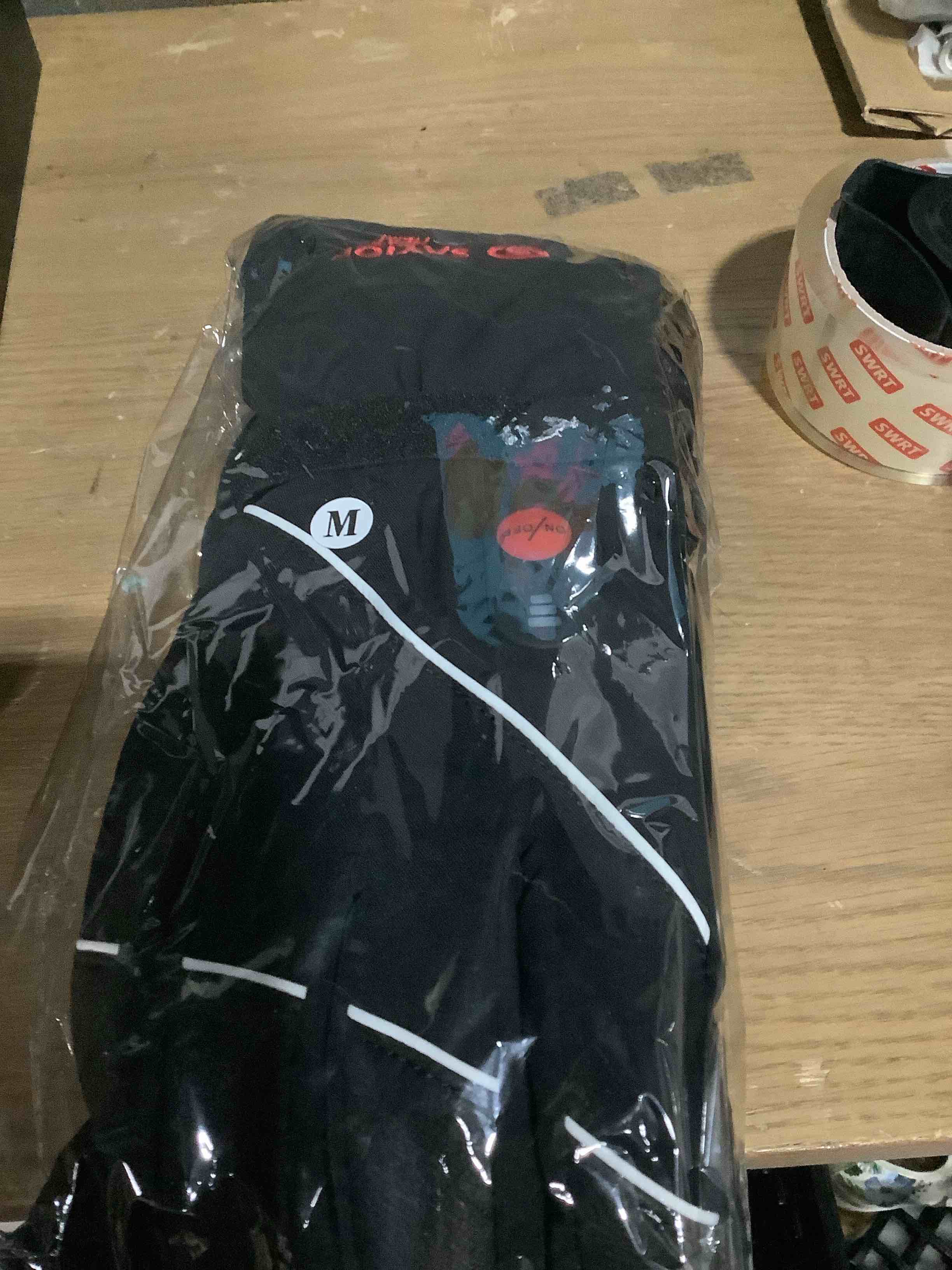 Condition photo showing New/Like New for SAVIOR HEAT Heated Gloves for Men Women, Rechargeable Electric Heated Leather Skiing and Snowboarding Gloves Black Medium