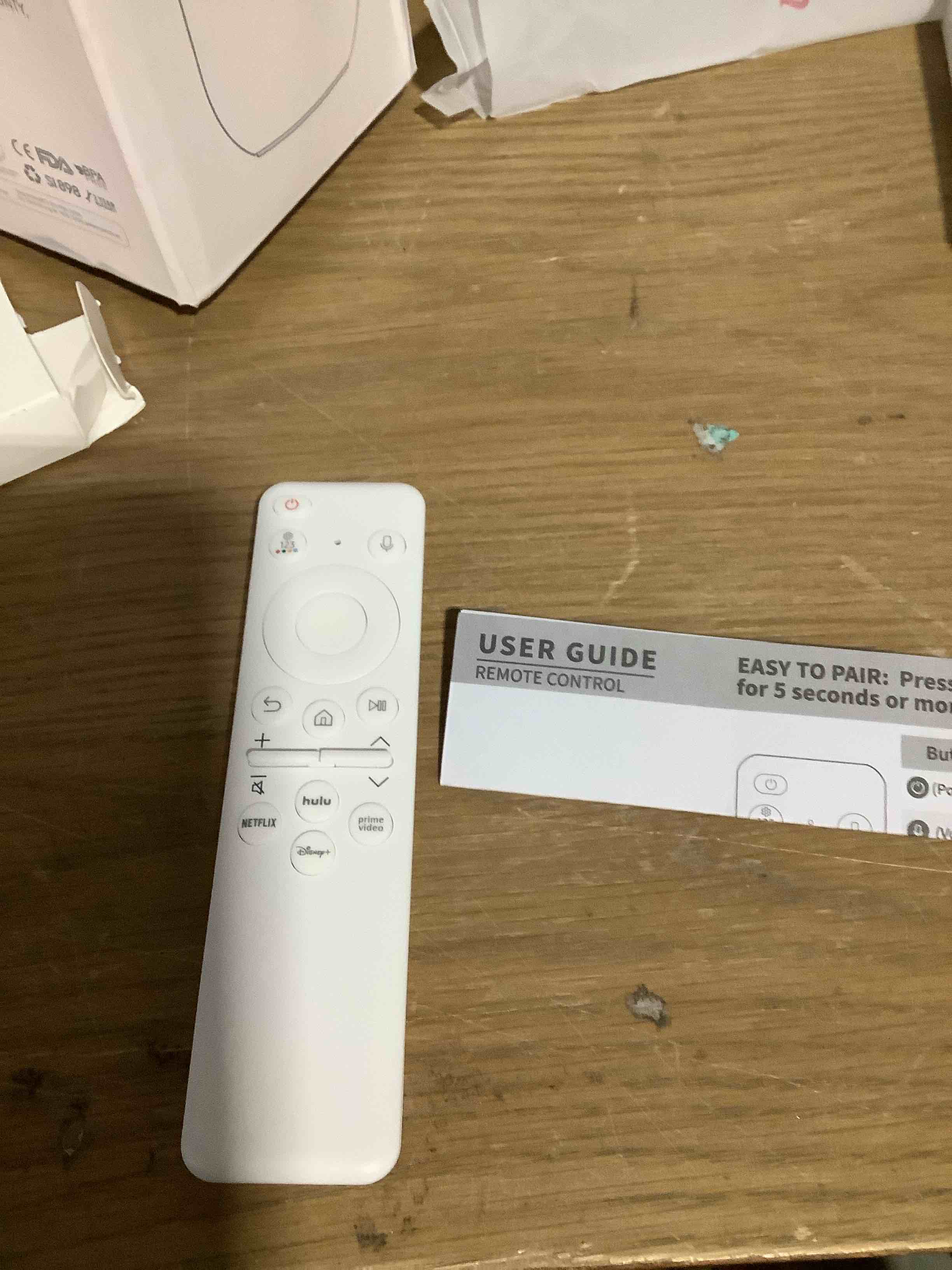 Condition photo showing Good Condition for Rechargeable Voice Remote for Samsung-TV-Remote-Control-Replacement Compatible with Samsung Smart Solar Frame QLED Curved Crystal UHD OLED TVs