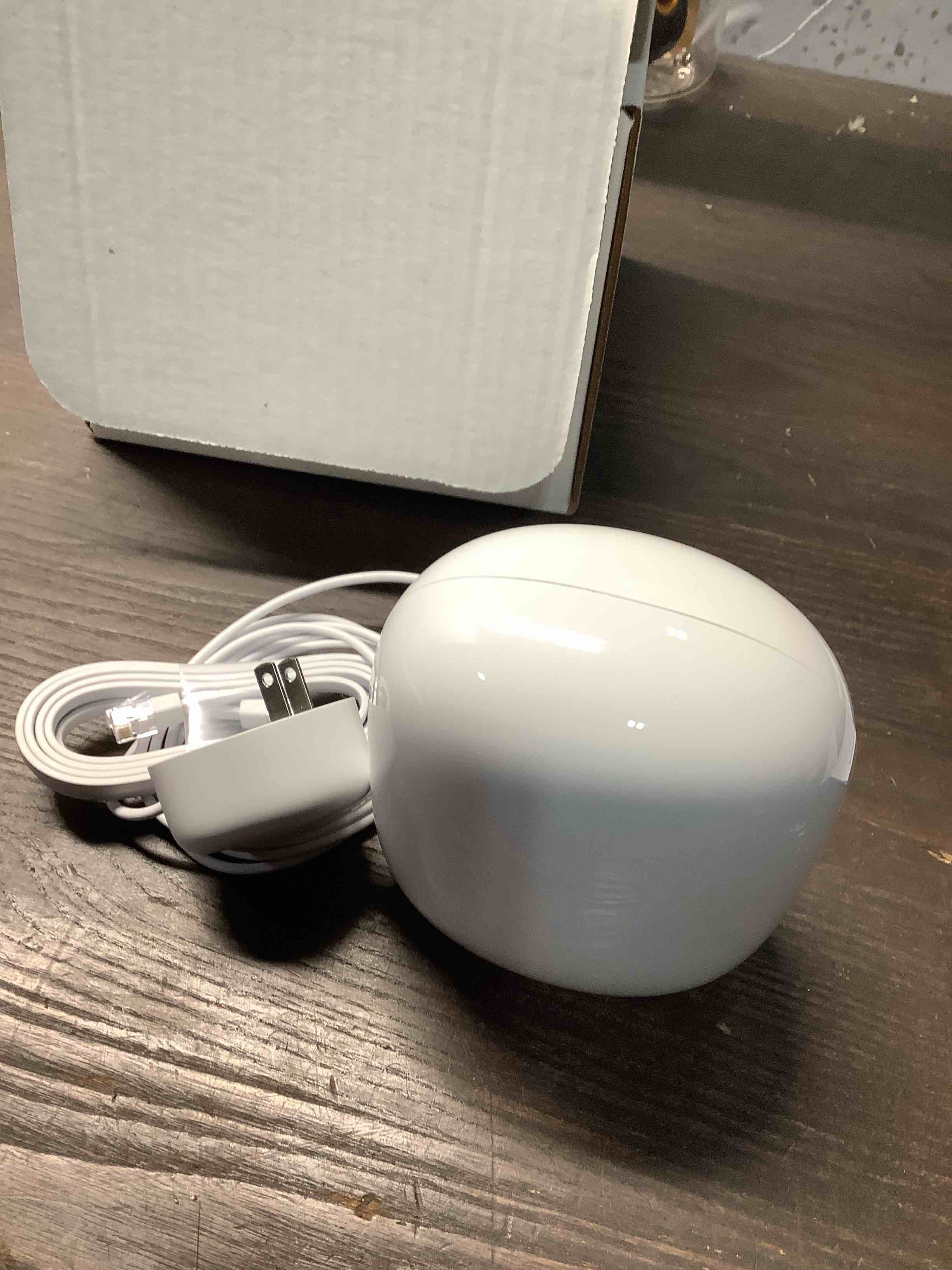 Condition photo showing Good Condition for Google Nest WiFi Pro 6E GA03030-US Mesh Router [Color Snow] (Renewed)