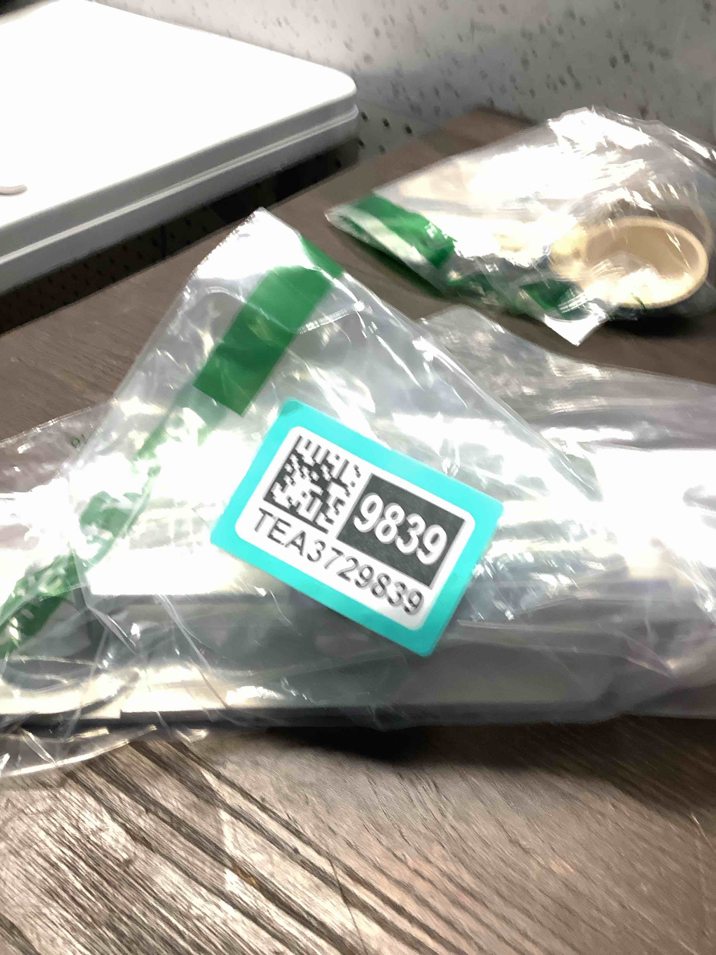 Condition photo showing Good Condition for OMOTON 360° Rotating Laptop Stand Riser for Desk, Ergonomic Foldable Computer Stand Adjustable Height Angles for Collaborative Work, Easy Storage Fit Macbooks,All Laptops up to 16 inches, Silver