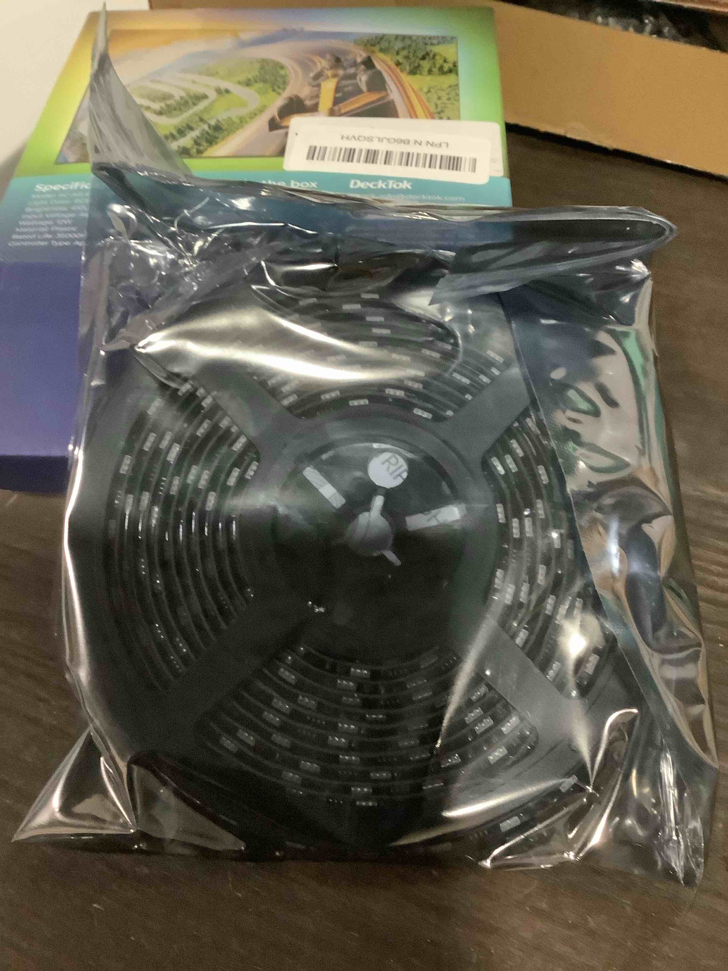 Condition photo showing Good Condition for TV Backlight LED 15ft - TV Backlight Sync to Screen PC Monitor for 55-75 Inch RGB LED Strip Lights Cuttable with Sensor Smart App Control Game & Music Sync Color Changing Light for Home Decor