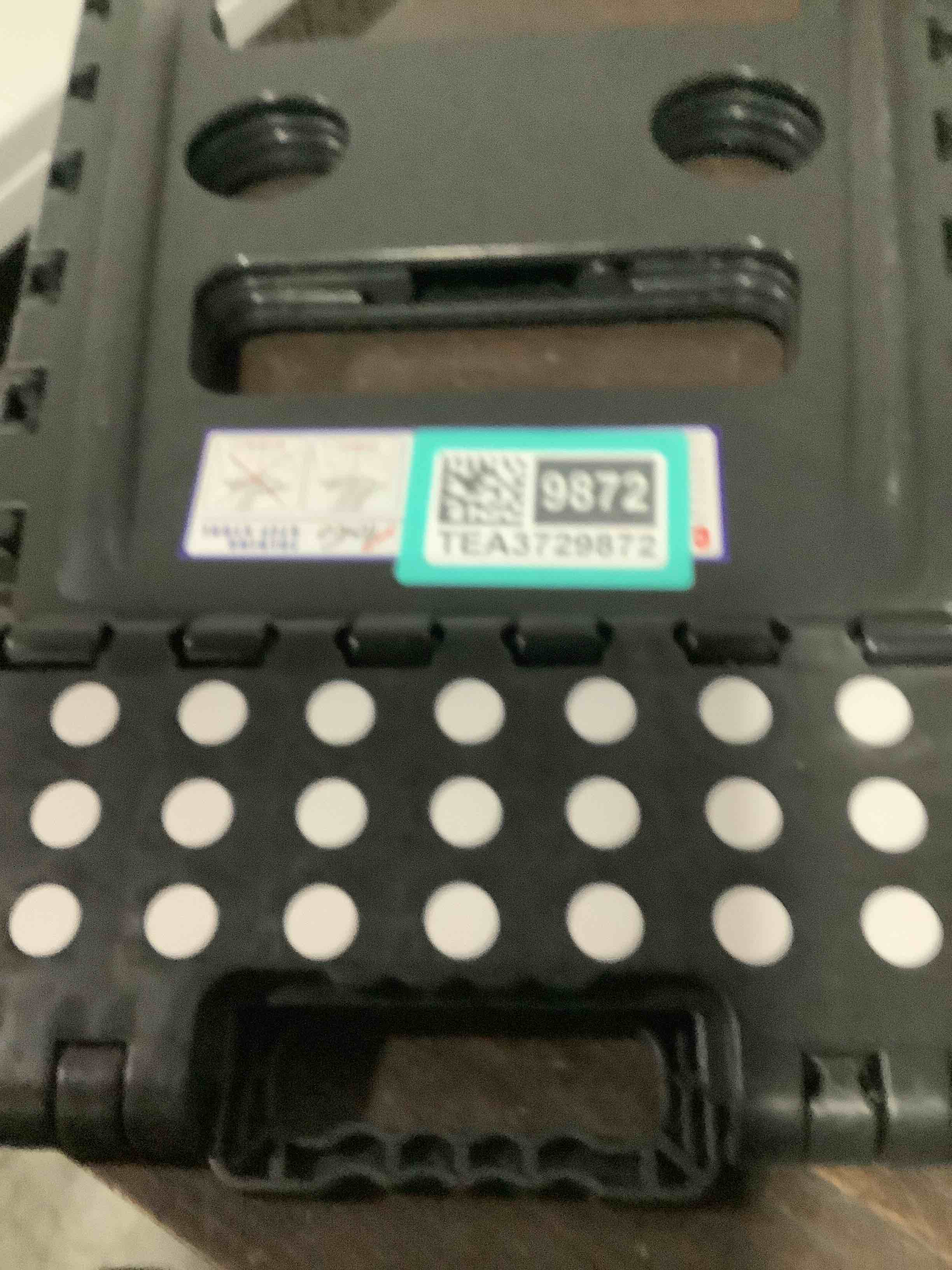 Condition photo showing Good Condition for ACKO Folding Step Stool 13 inch Heavy Duty Plastic Foldable Step Stool for Kids and Adults, Small Collapsible Fold Up Stepping Stool 1 Pack Black 13 Inch