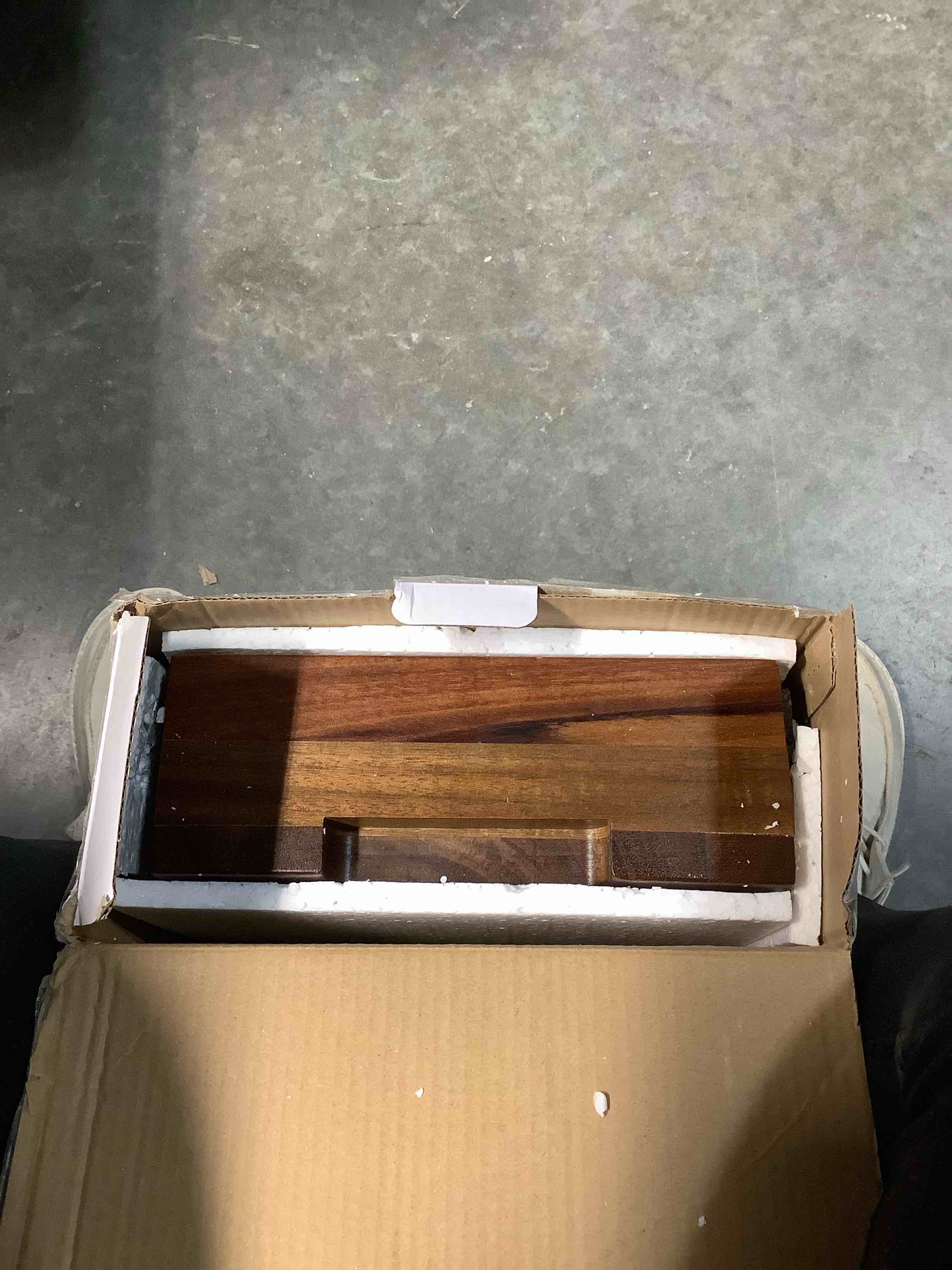 Condition photo showing Good Condition for Nutrichef Cooking Stone Grill Set - Hot Lava Rock Sizzling Plate for Steak BBQ & Meat Grilling with Stainless Steel Knives, Cooks and Retains Heat & Flavor, Heated Tray for Serving Food