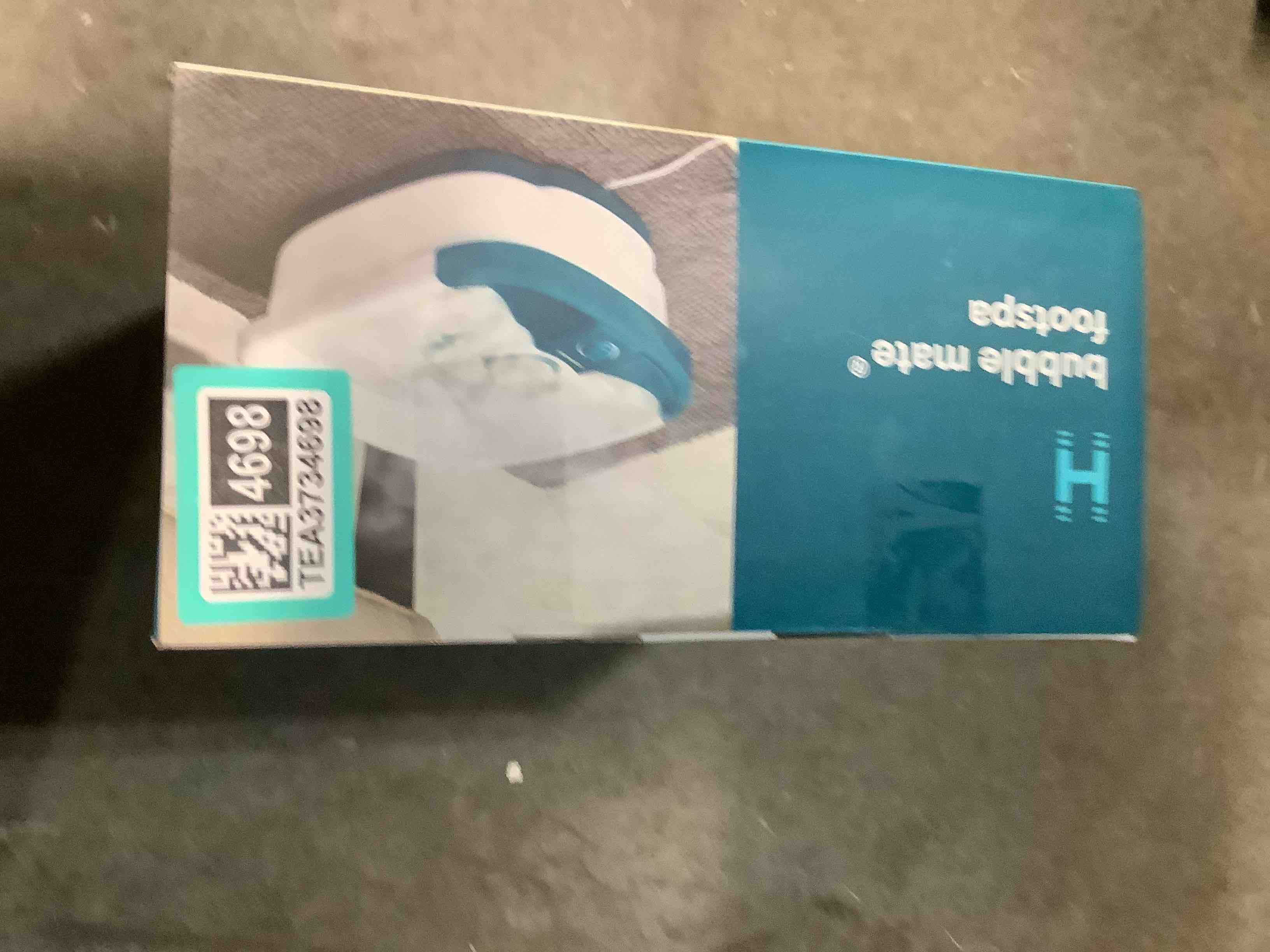 Condition photo showing Good Condition for HoMedics Bubble Mate Foot Spa, Toe Touch Controlled Foot Bath with Invigorating Bubbles and Splash Proof, Raised Massage nodes and Removable Pumice Stone