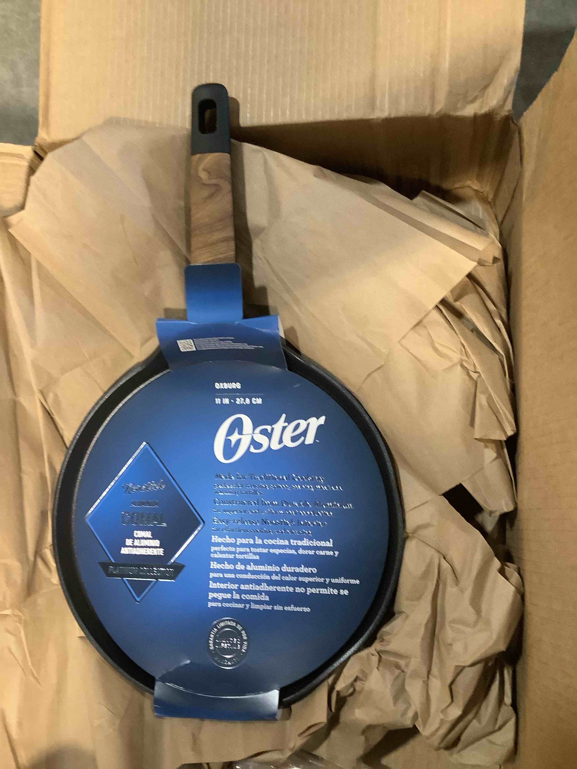 Condition photo showing Good Condition for Oxburg 11 in. Round Nonstick Aluminum Comal Skillet