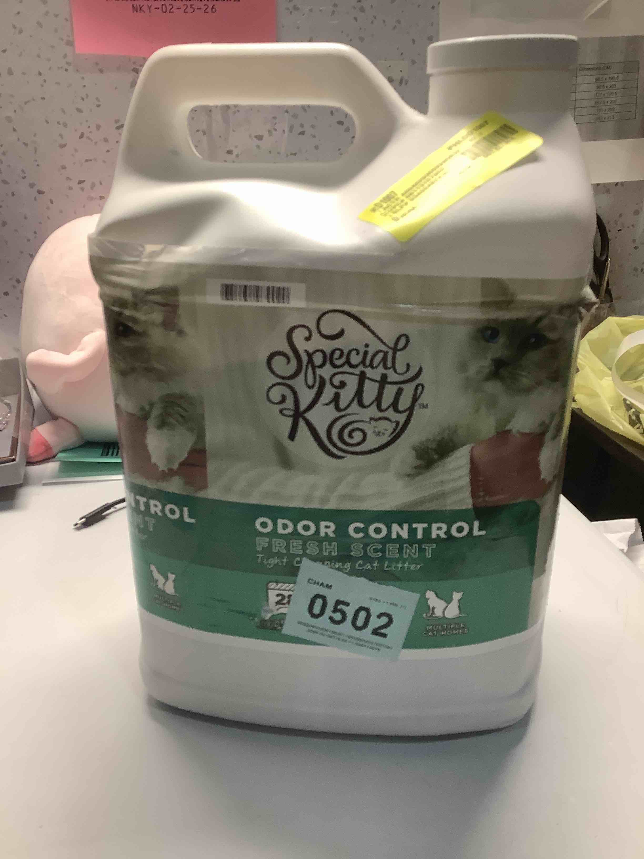 Condition photo showing Good Condition for Special Kitty Fresh Scent Scoopable Tight Clumping Cat Litter, 20 lb