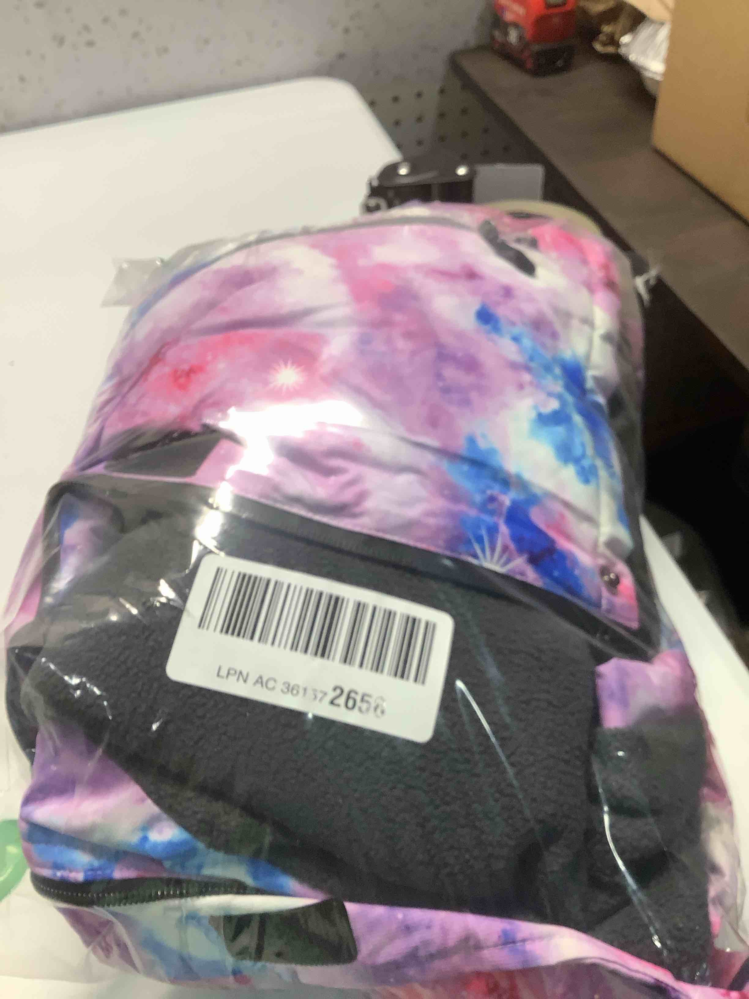 Condition photo showing Good Condition for Simplee kids Girls Waterproof Snow Jacket Fleece Winter Windproof Ski Jackets for Toddler Girls Hooded Warm Coat M-pink Purple Universe 8 Years