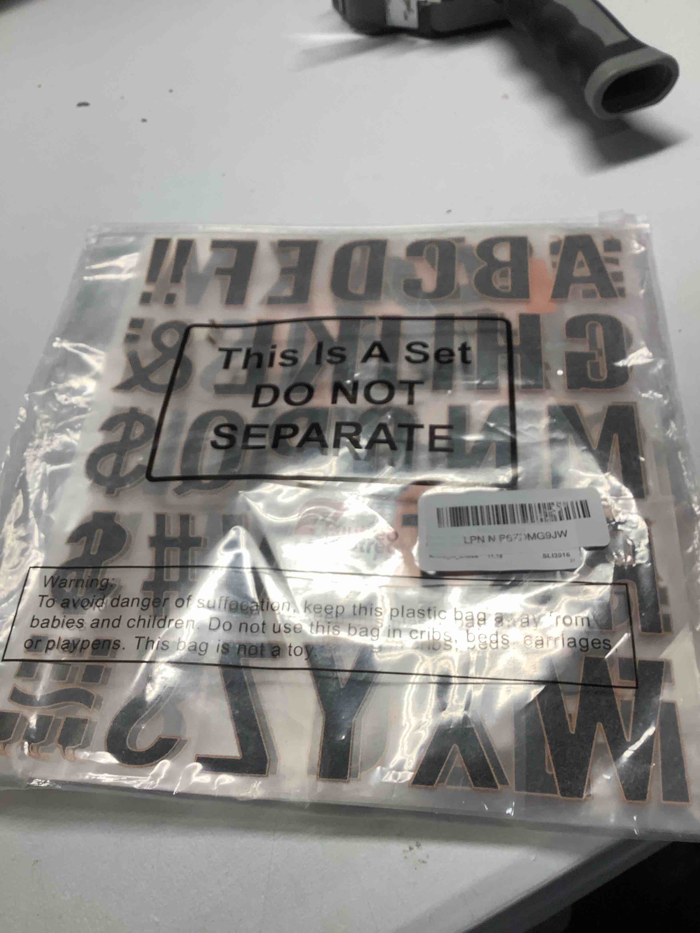 Condition photo showing Good Condition for Fuutreo 190 Pcs Iron on Letters Iron on Numbers Alphabets Fabric Stickers 8 Inch and 3 Inch Number Patches 2'' Heat Transfer Letters for Clothing DIY Crafts Sports Team Uniform (Classic Style,Orange) Orange Classic Style