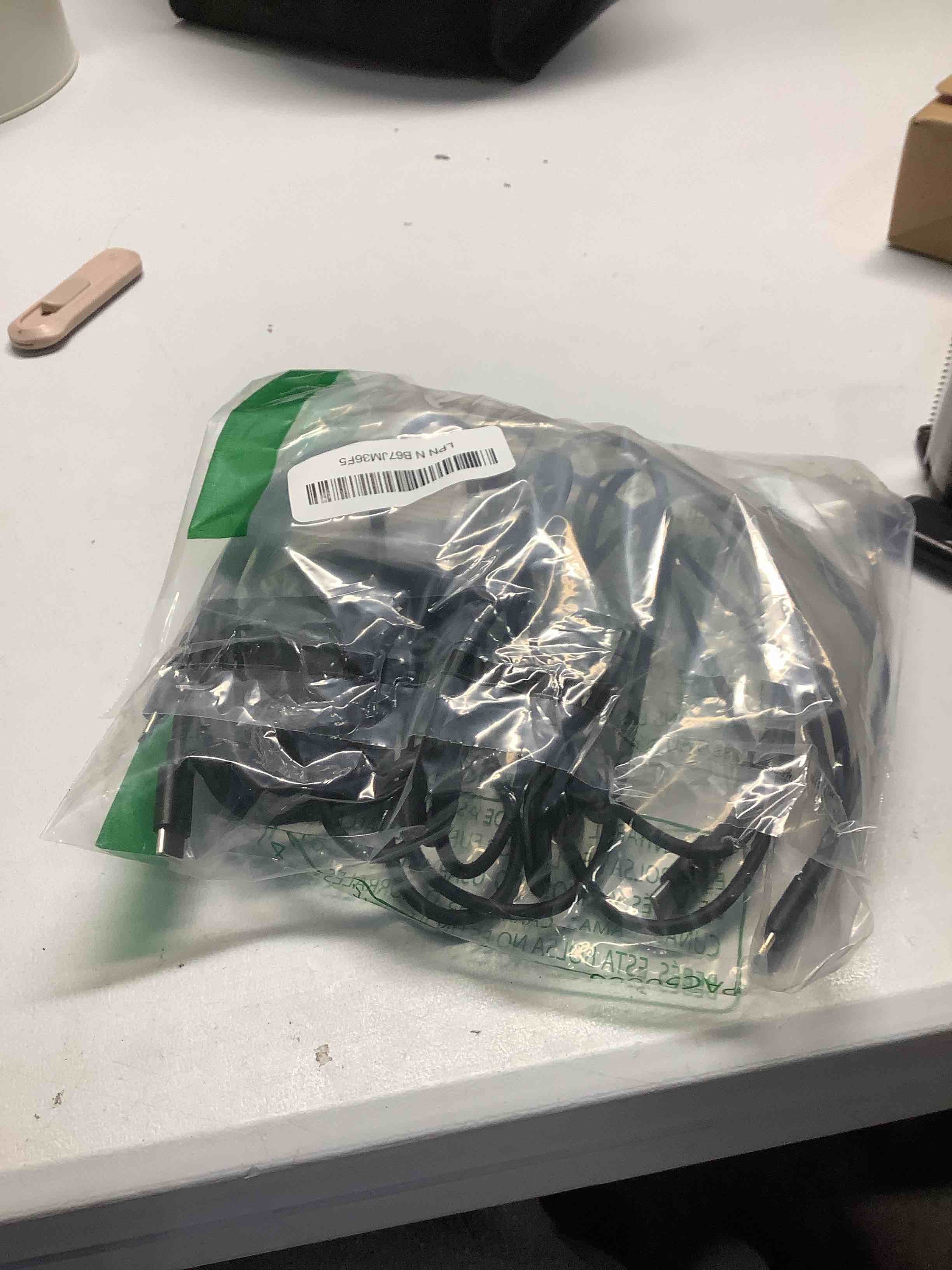 Condition photo showing Good Condition for 45W 2Pack Super Fast Charger USB C Dual Port Android Phone Charger Type C Fast Charging Block with 10FT Type-C Charger Cord for Samsung Galaxy S25/S25 Ultra/S25+/S24 Ultra/S24/S24+/S23/S22/iphone 17 Black 10ft