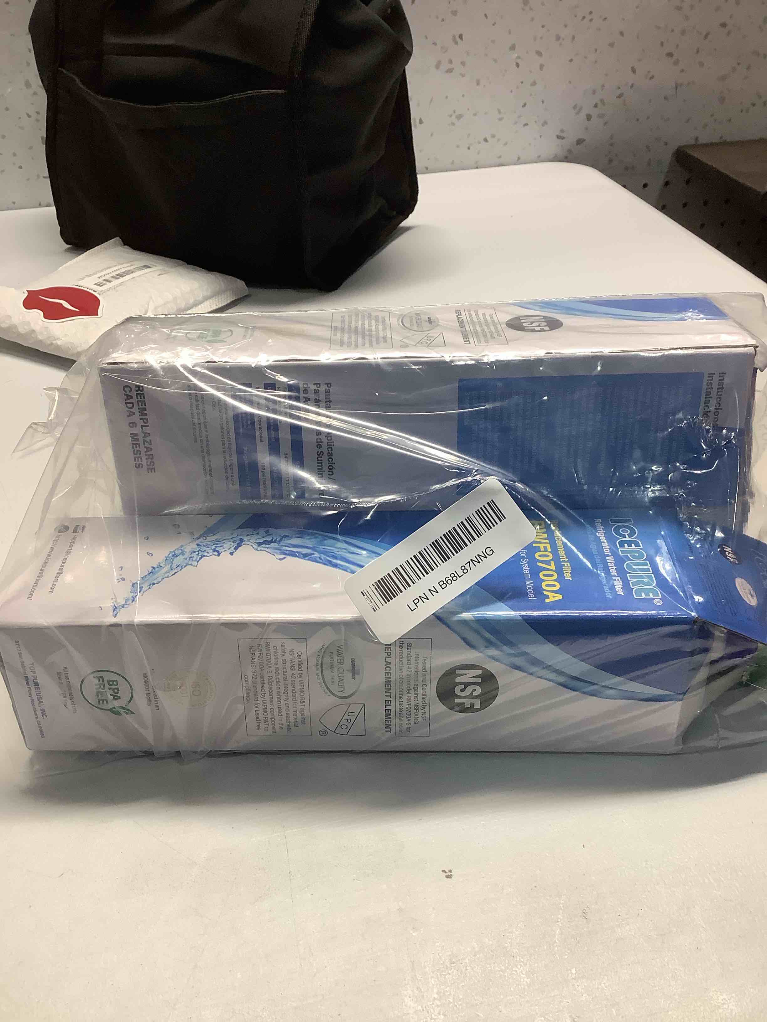 Condition photo showing Good Condition for ICEPURE DA29-00020B Replacement for Samsung Water Filter HAF-CIN/EXP HAF-CIN DA29-00020B-1 RF28HMEDBSR RF263BEAESR RS25J500DSR RF263TEAESG RWF0700A HDX FMS-2 DA97-08006A-1 RF4287HARS RF28HFEDBSR 3PACK Potable Water Filter