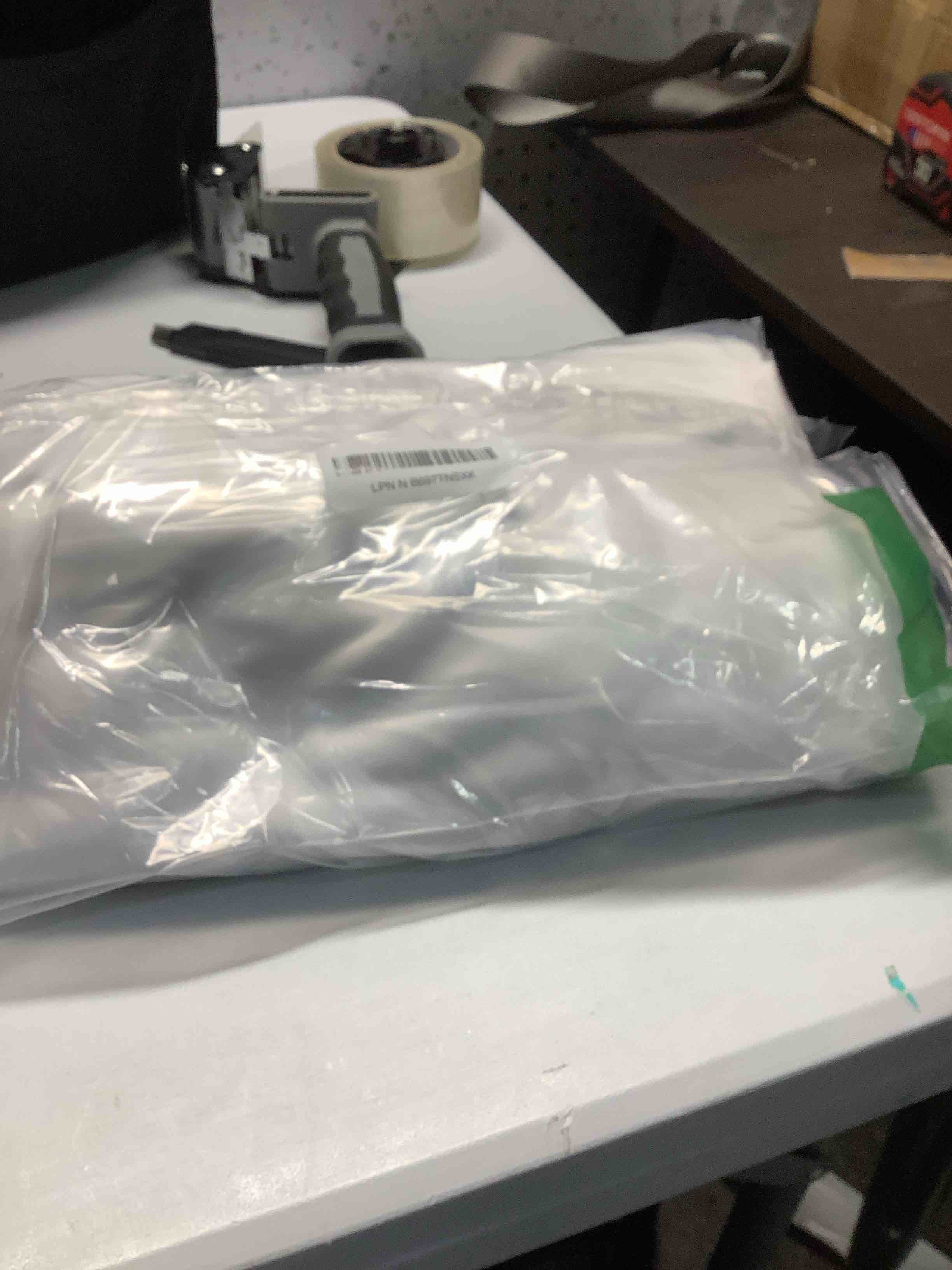 Condition photo showing Good Condition for GFCC 8FTX10FT White Backdrop Background for Photography Photo Booth Backdrop for Photoshoot Background Screen Video Recording Parties Curtain