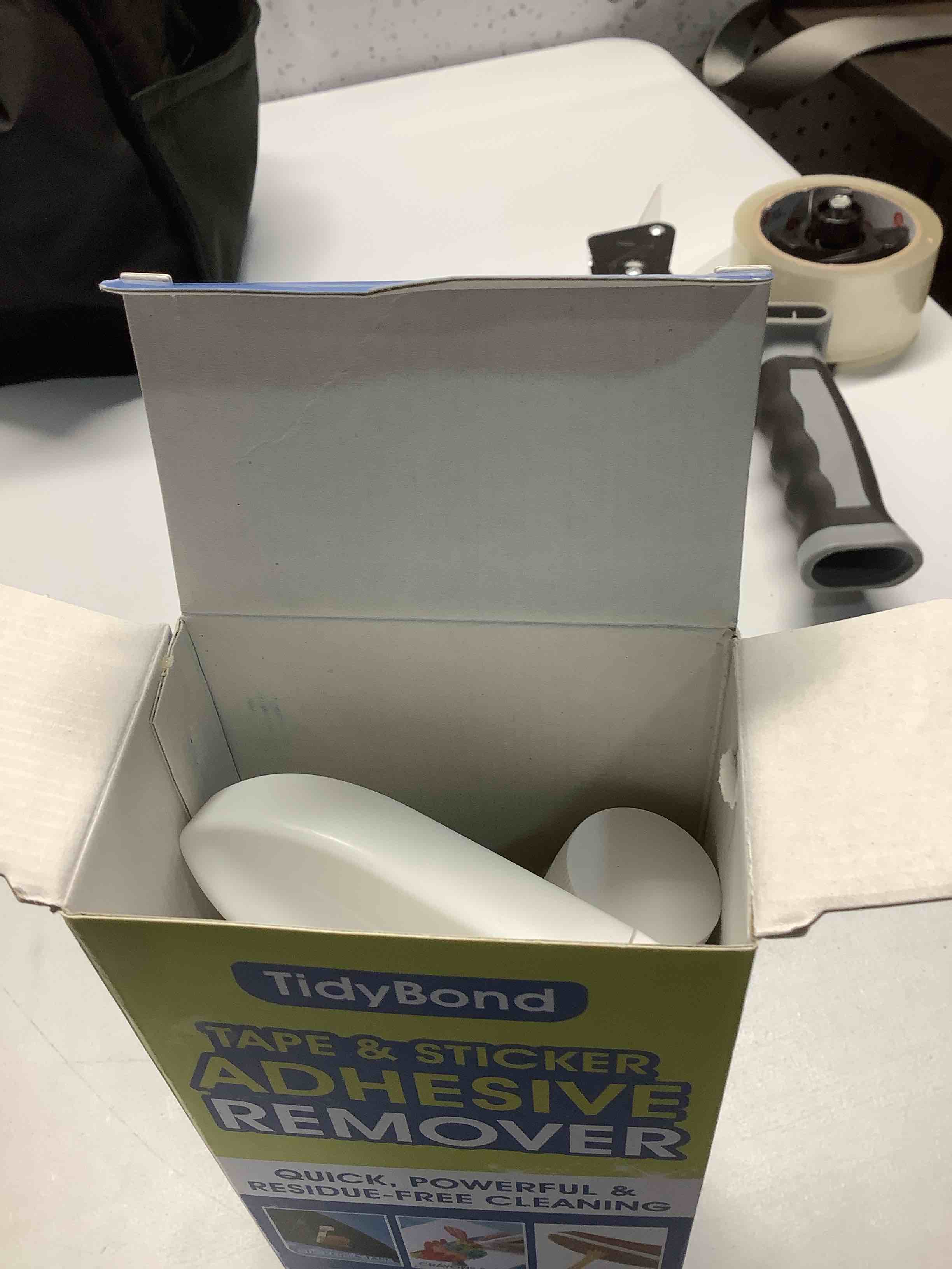 Condition photo showing Good Condition for Adhesive Remover Spray 10.6 oz – Removes Stickers, Labels, Tape Residue, Glue, Chewing Gum & Caulk – Works on Metal, Glass, Plastic, Car Paint & Hard Surfaces – Sticker & Glue Cleaner with Scraper