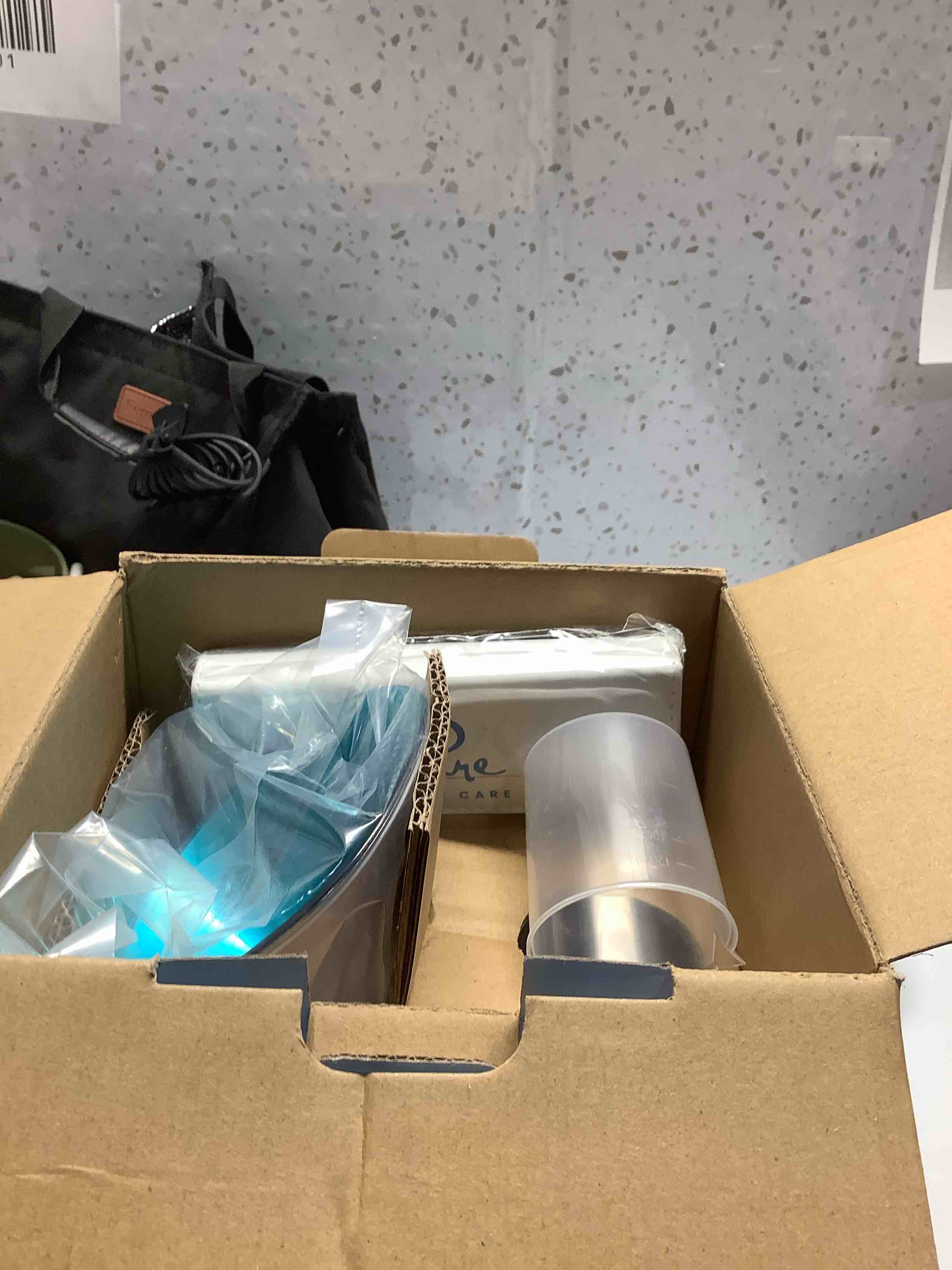 Condition photo showing Good Condition for Pure Daily Care NanoSteamer Large 3-in-1 Nano Ionic Facial Steamer with Precise Temp Control - Humidifier - Unclogs Pores - Blackheads - Spa Quality - Bonus 5 Piece Stainless Steel Skin Kit (Teal)