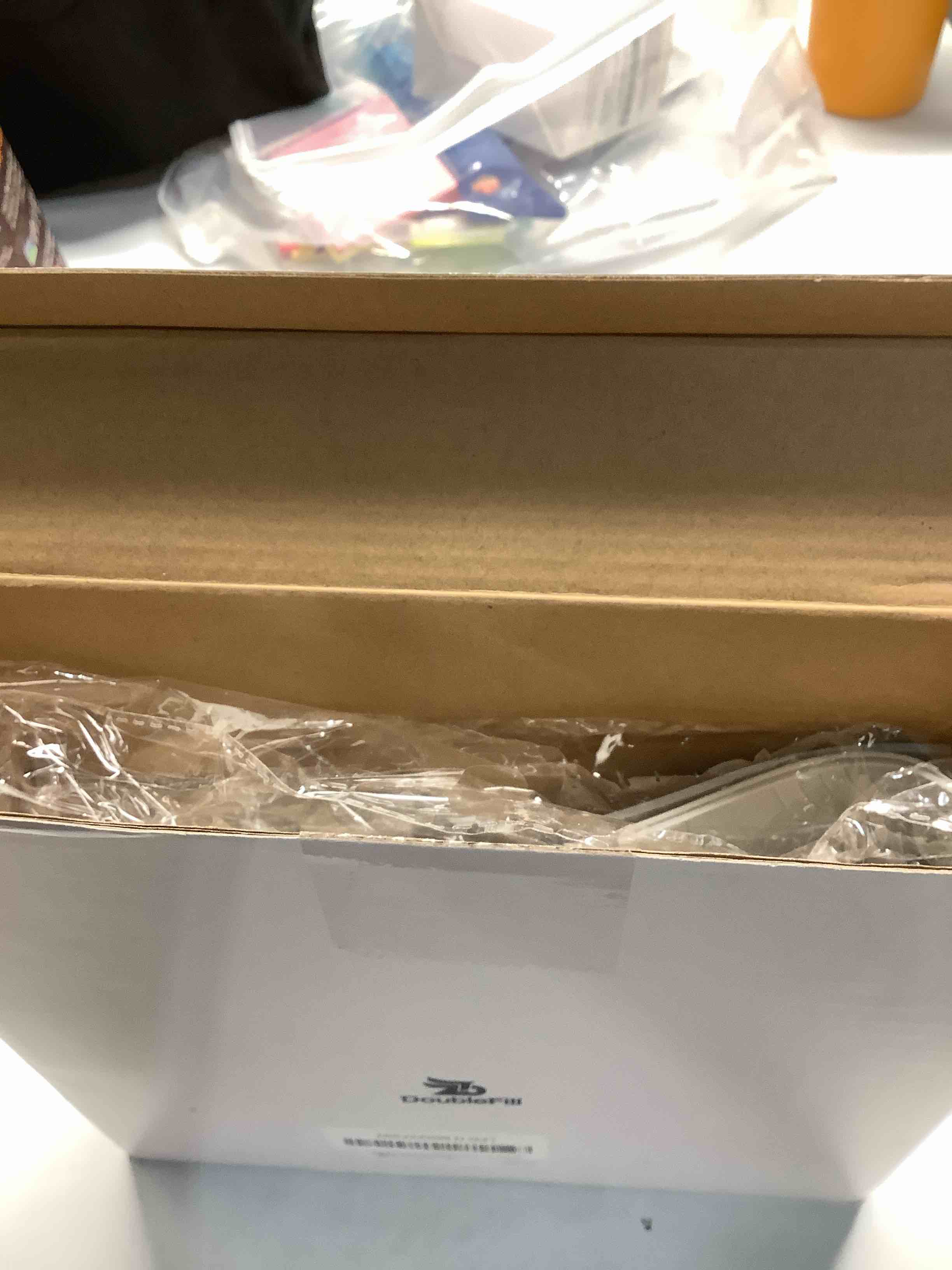 Condition photo showing Good Condition for 2 Pack 26 Inch Lazy Susan Shelf Liner Silicone Shelf Liner Non Adhesive Circle Kitchen Liners Non Slip Cabinet Liners for Drawer Refrigerator Cupboard Cabinet Organizers(Gray)