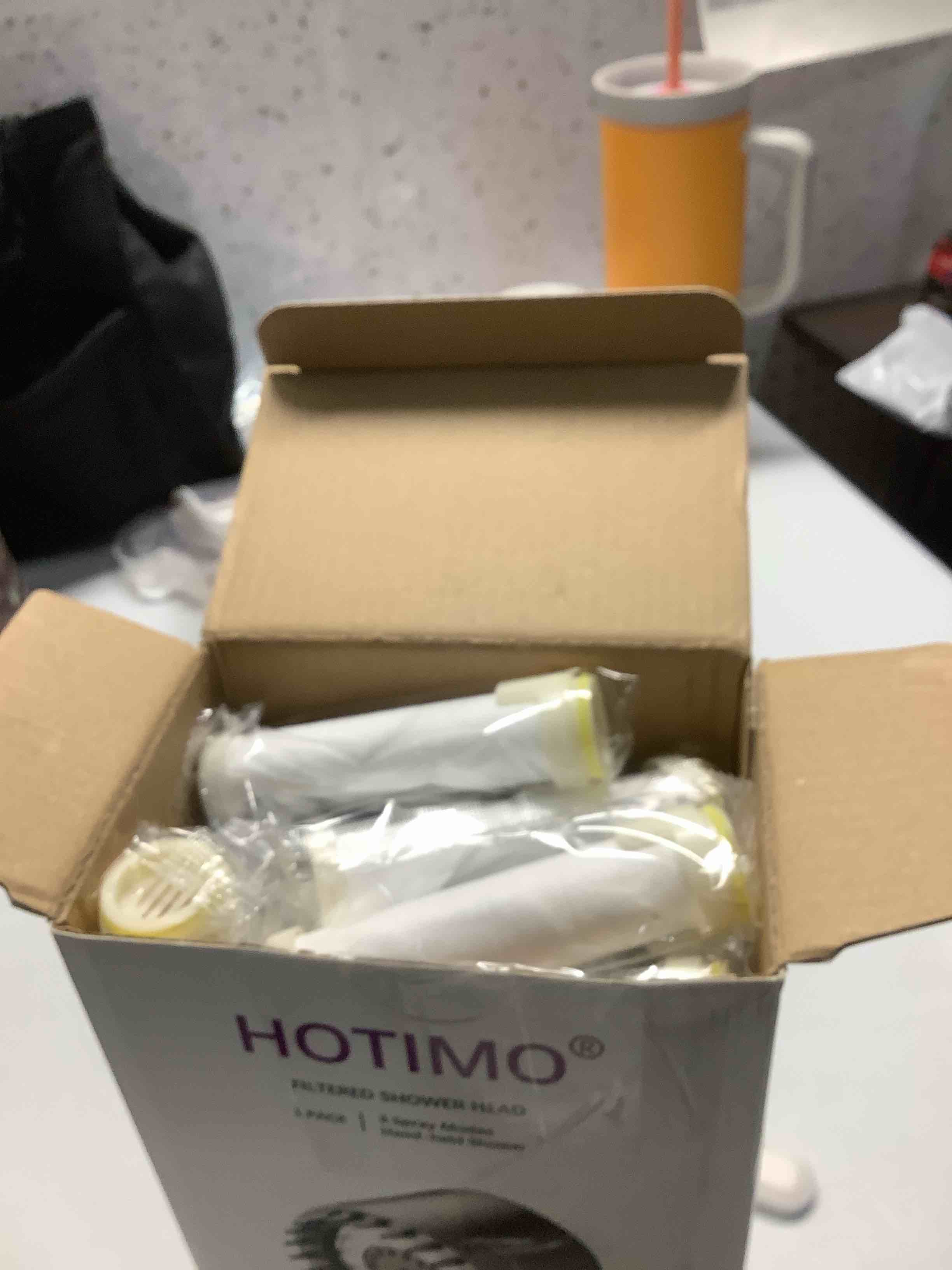 Condition photo showing Good Condition for Filtered Shower Head with Handheld - High Pressure 3 Spray Modes Showerhead with Filters, 12 Replaceable Water Softener Filters for Hard Water | Ion Shower Drops Head with 75" Anti-Burst Hose Gray