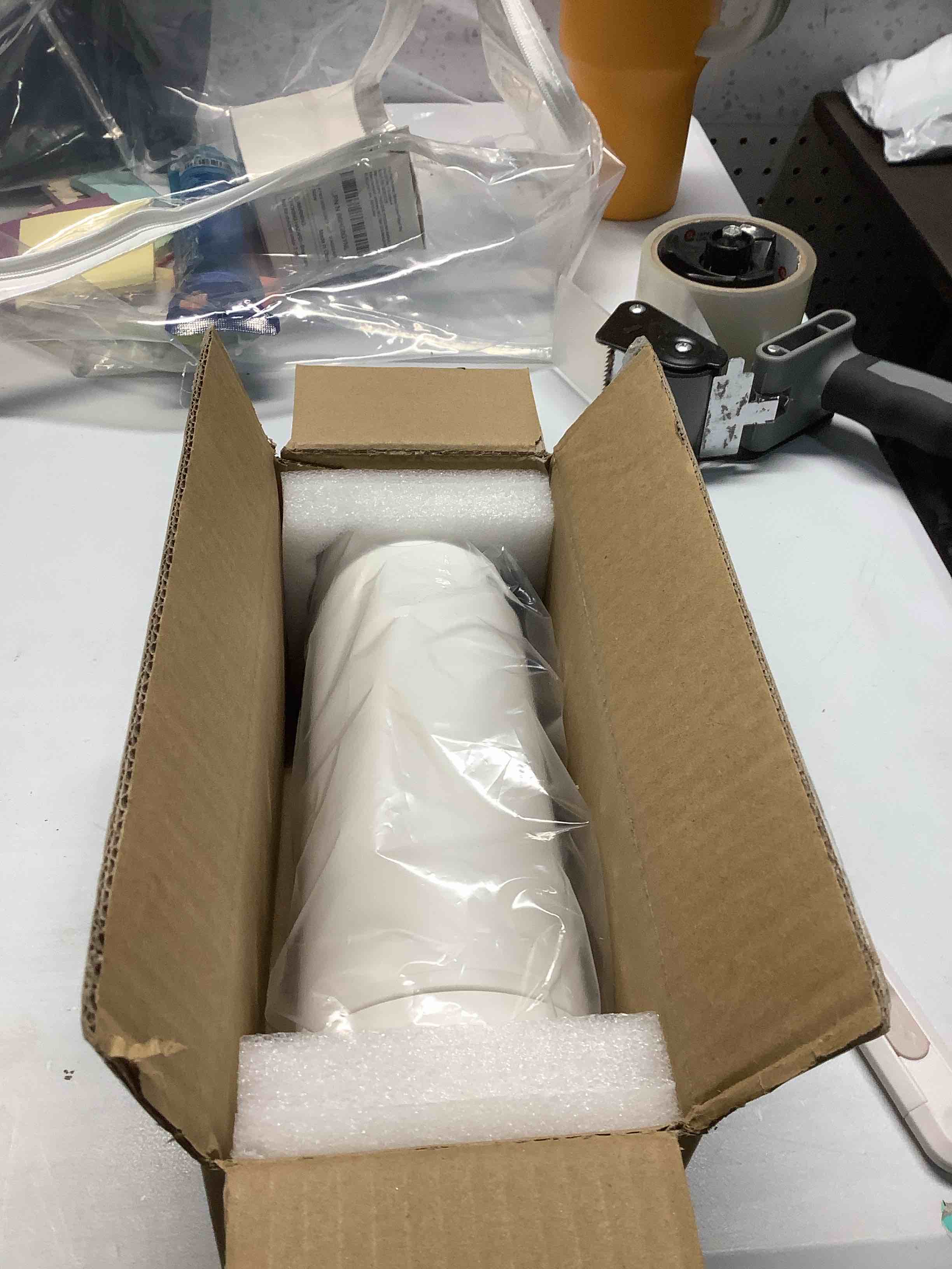 Condition photo showing Good Condition for Travel Tea Kettle?110V?, Portable Electric Kettle, 316 Stainless Steel Premium Liner, 4-speed Temperature Adjustment with Auto Shut-off and Boil-Off Protection,White.