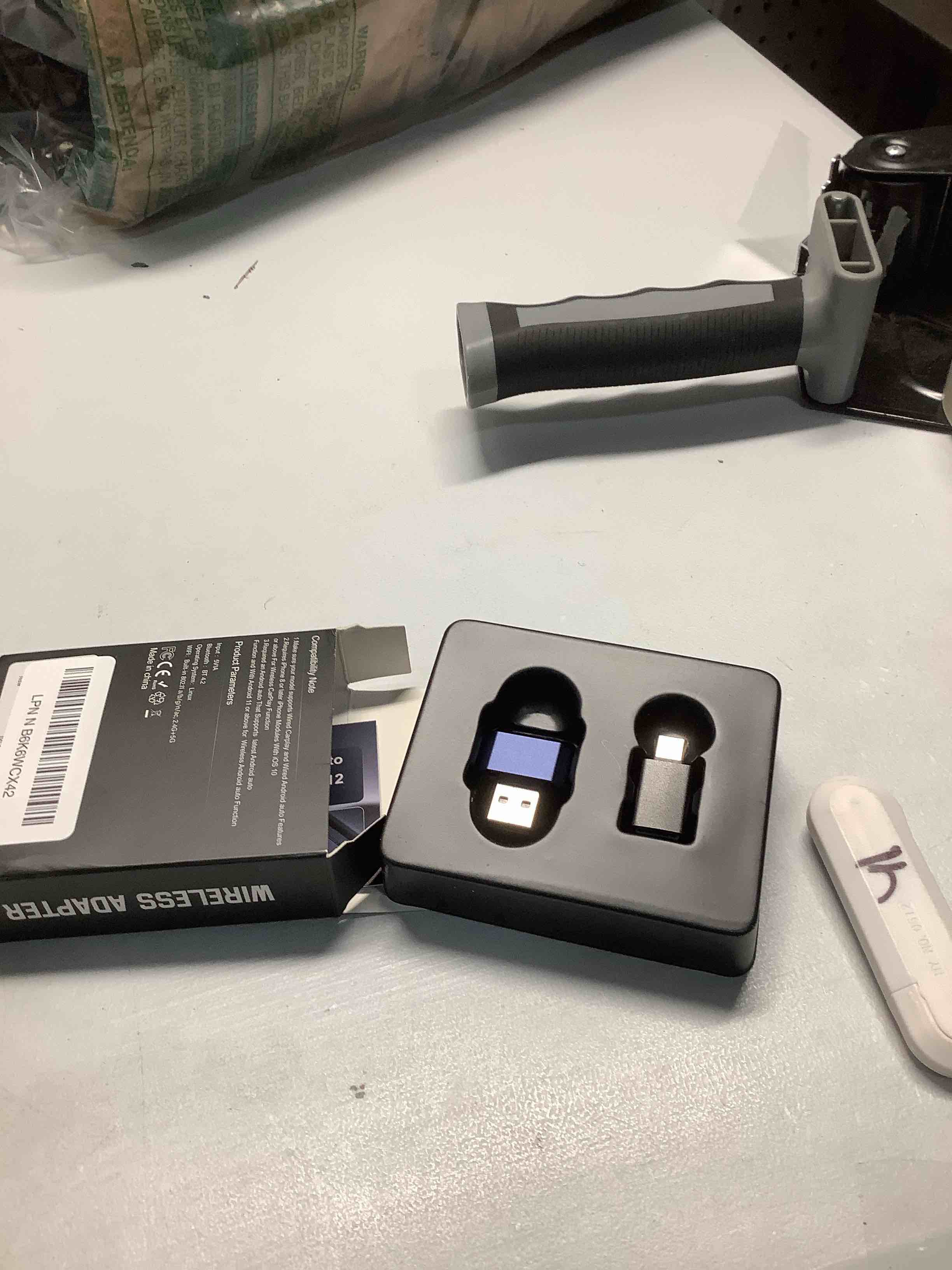 Condition photo showing Good Condition for 2026 Wireless CarPlay Adapter for iPhone & Android Auto, Mini Car Play Converts Wired CarPlay to Wireless, Plug & Play Auto-Connect, Stable Connection for iOS 10+ & Android 11+ Blue