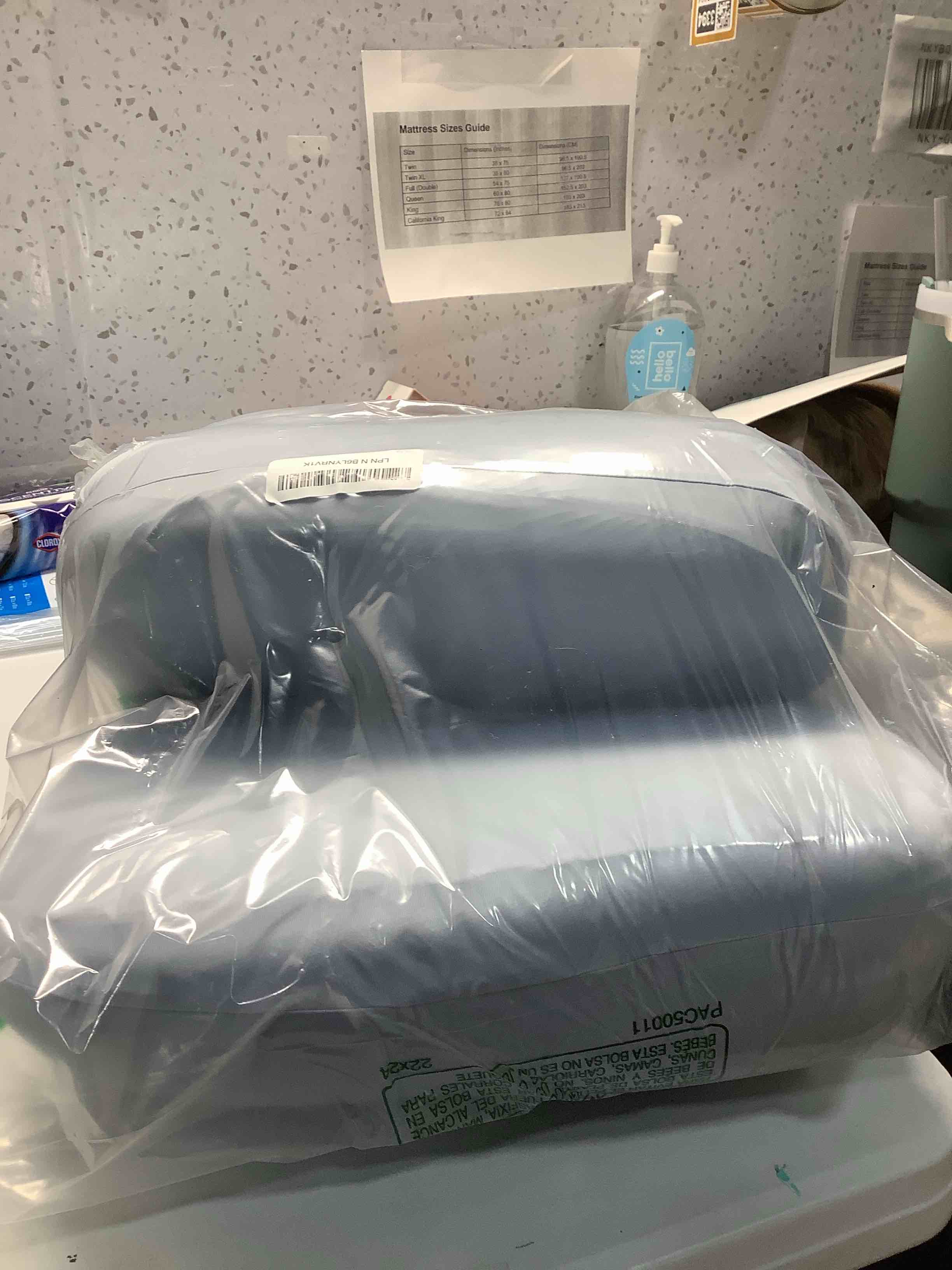 Condition photo showing Good Condition for Cervical Neck Pillow for Memory Foam – Soft Ergonomic Side Sleeper Pillow for Neck Pain Relief, Ice Silk Zipperless Pillowcase, Eco-Friendly and Durable Material