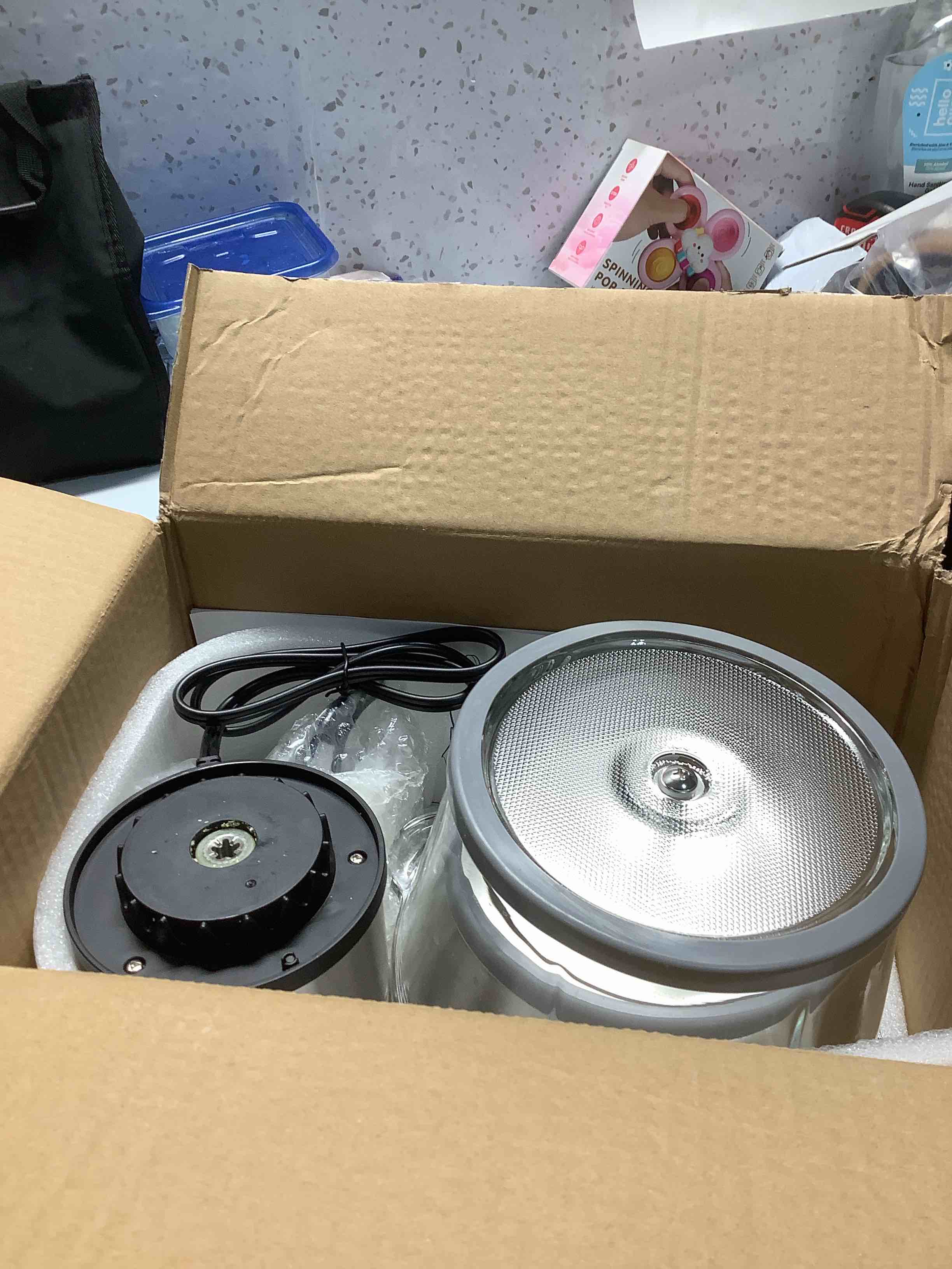 Condition photo showing Good Condition for GANIZA Food Processors, Electric Food Chopper with Meat Grinder & Vegetable Chopper - 2 Bowls (8 Cup+8 Cup) with Powerful 450W Copper Motor - Includes 2 Sets of Bi-Level Blades for Fruits/Meat/Nuts Black