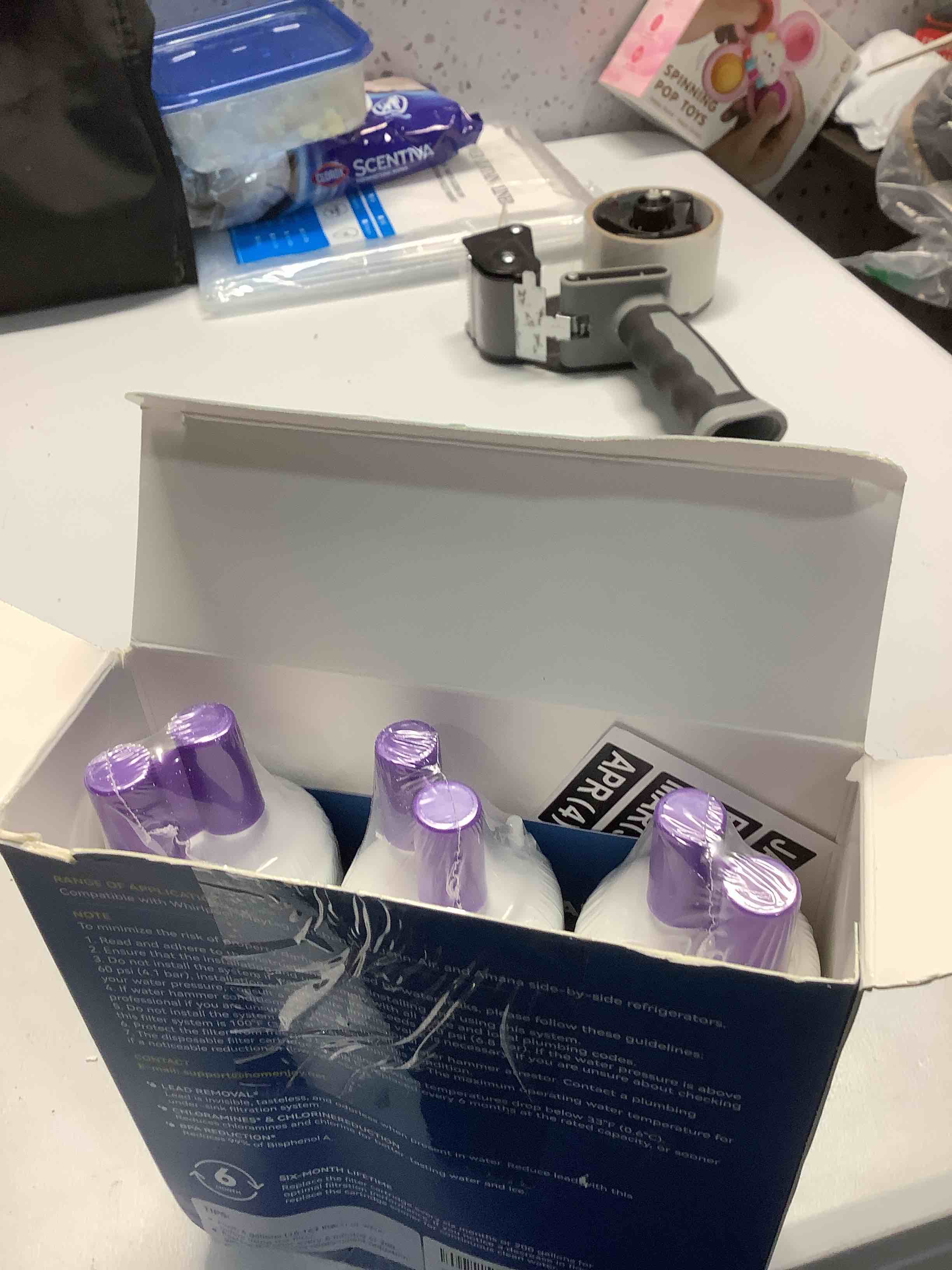 Condition photo showing Good Condition for W10295370A Water Filter Replacement Compatible with Whirlpool EDR1RXD1, Everydrop Filter 1, EDR1RXD1B, WHR1RXD1, W10276924, W10291030, 9930 9930P 46-9930 46-9081 9081 P8RFWB2L, 3 Pack