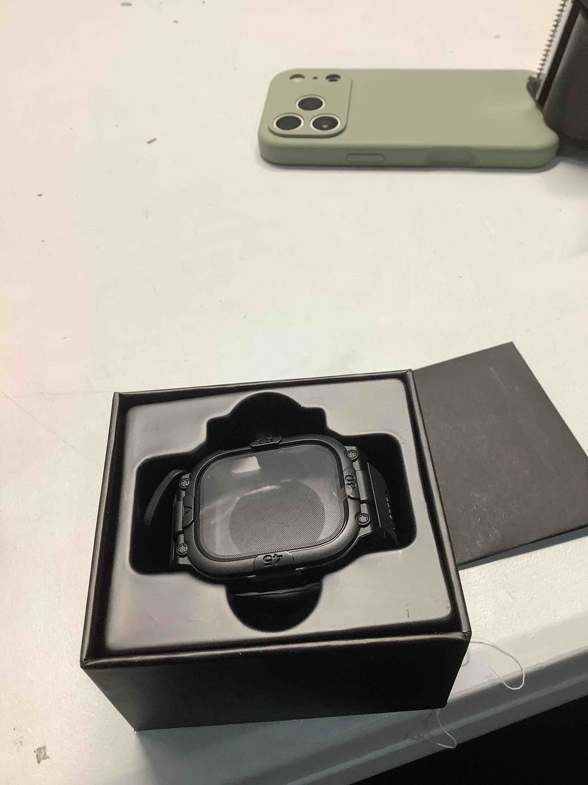 Condition photo showing Good Condition for Goton 3 in 1 Waterproof Case with Band for Apple Watch with Built-in Tempered Glass Screen Protector 42mm, 360° Shockproof Bumper Face Cover with Band for Apple Watch Series 11 Series 10, 42mm 42mm Series 10/11 Black