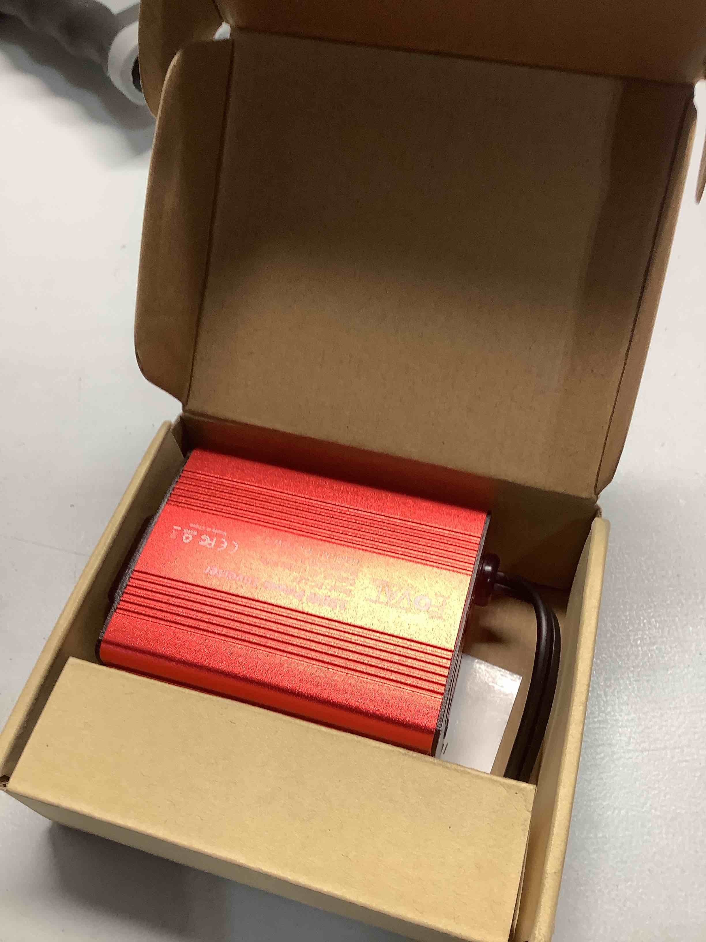 Condition photo showing Good Condition for FOVAL 150W Car Power Inverter 12V DC to 110V AC Converter Vehicle Adapter Plug Outlet with 3.1A Dual USB Car Charger for Laptop Computer (Classic Red)