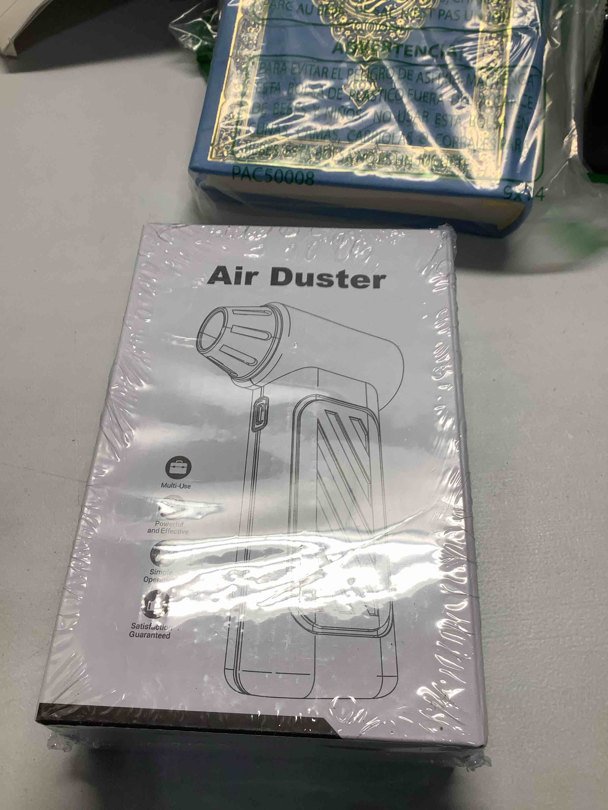 Condition photo showing Good Condition for BOBYE Electric Air Duster, 3 Preset Speeds, Compressed Air Duster Rechargeable, Mini Blower for Keyboard/PC/Car/Home/Outdoor air Duster Rechargeable Black