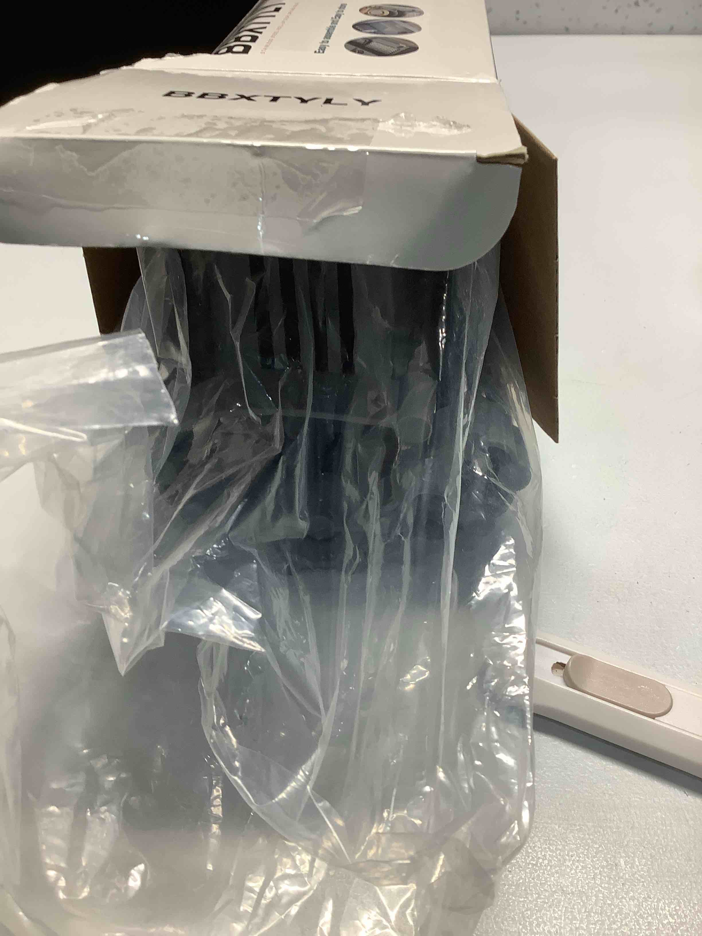 Condition photo showing Good Condition for BBXTYLY Expandable Roll Up Dish Drying Rack Up to 22.8''with 2 Storage Baskets,Over The Sink Kitchen Rolling up Dish Drainer Drying Rack, Foldable,Rollable,for Kitchen Dishes(Expandable Width Size) Gray?expandable Wides Size?