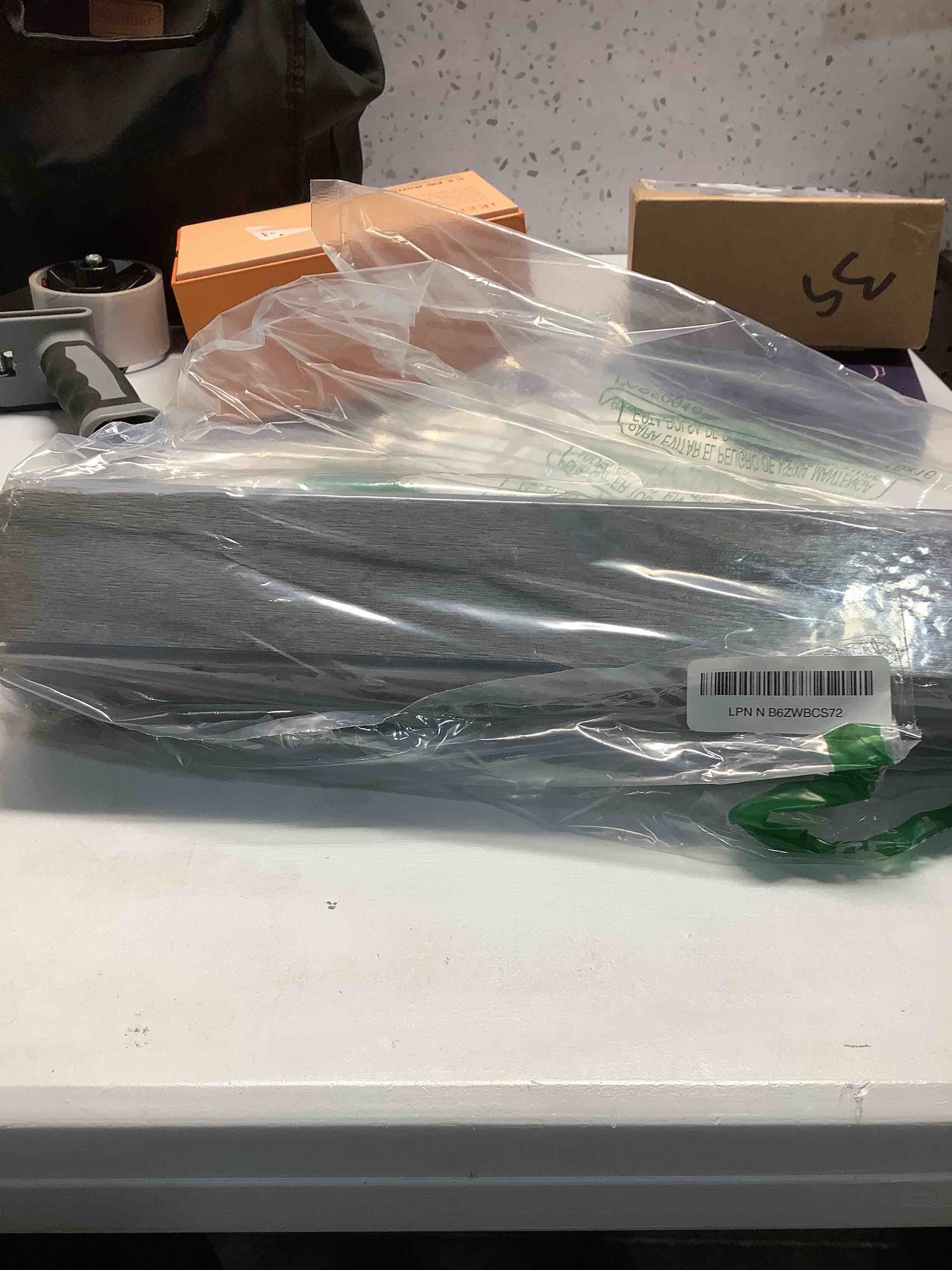 Condition photo showing Good Condition for Large Stone Dish Drying Mat for Kitchen Counter, Collapsible 24"X16" Super Absorbent Diatomaceous Earth Dish Drying Mat Kitchen Drying Mat for Dishes, Bottles, Match Any Countertop