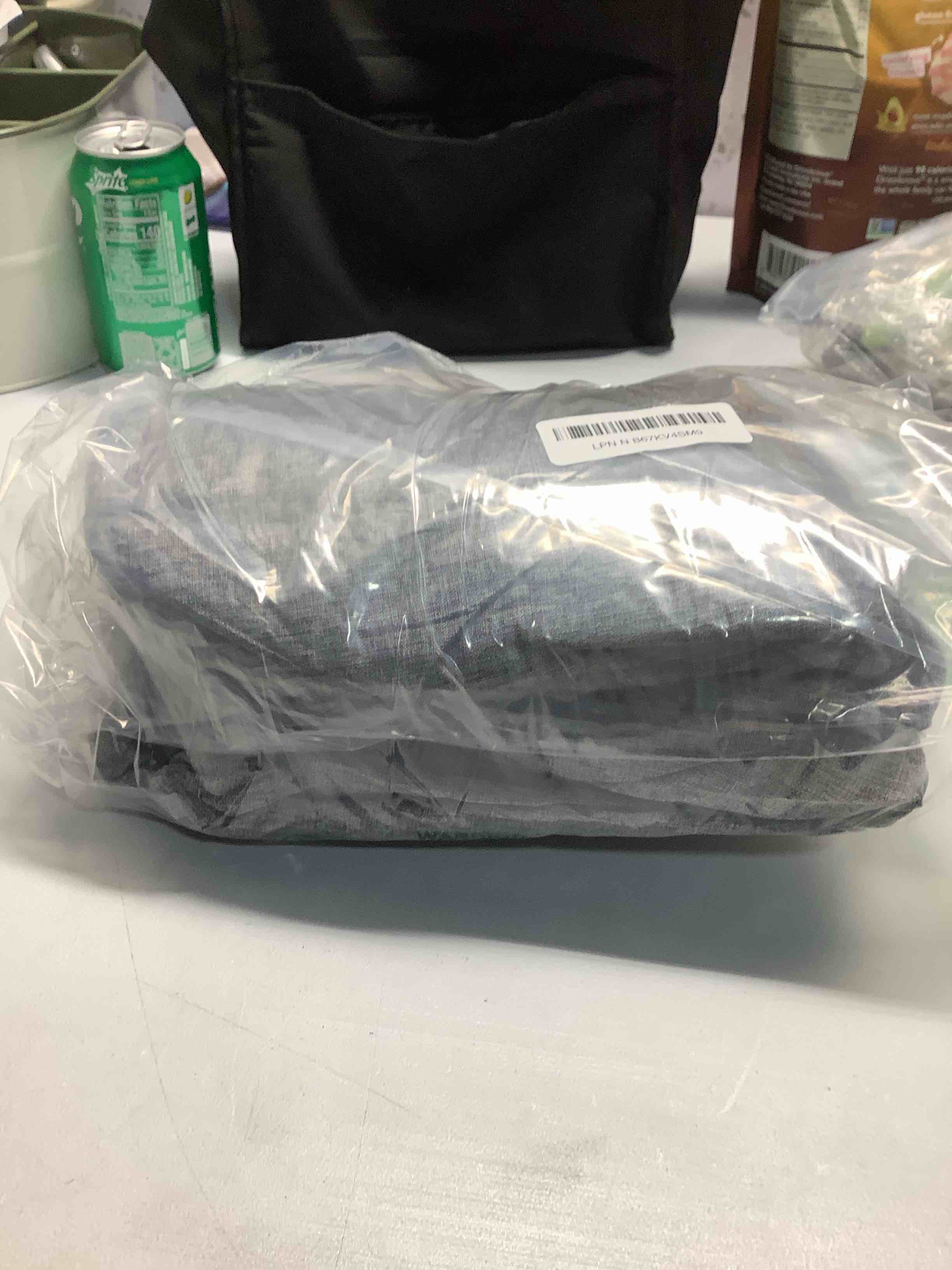 Condition photo showing Good Condition for Rquite Car Seat Cover Baby, Carseat Covers Boy Girl, 2 Layers Window -Breathable Mesh & Wind/Sun Shade, Infant Car Seat Canopy Baby Carrier/Stroller Cover, Fit Spring, Fall, Winter, Cold Weather Grey